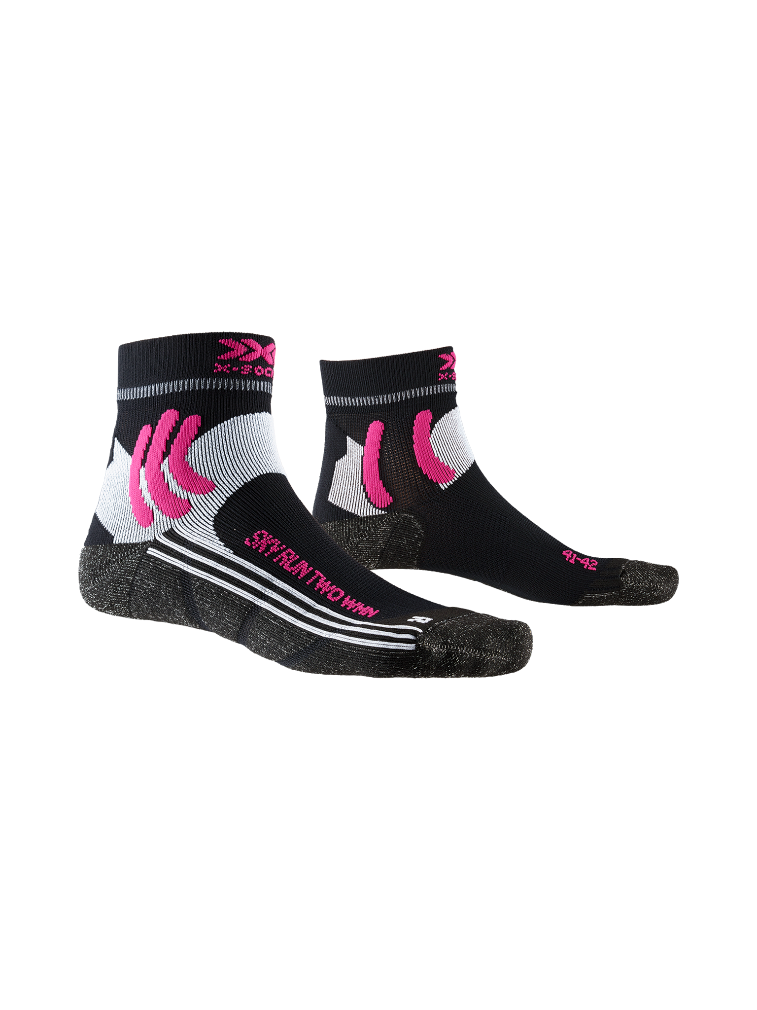 x-socks-sky-run-two-wmn-laufsocken-opal-black-damen image 1
