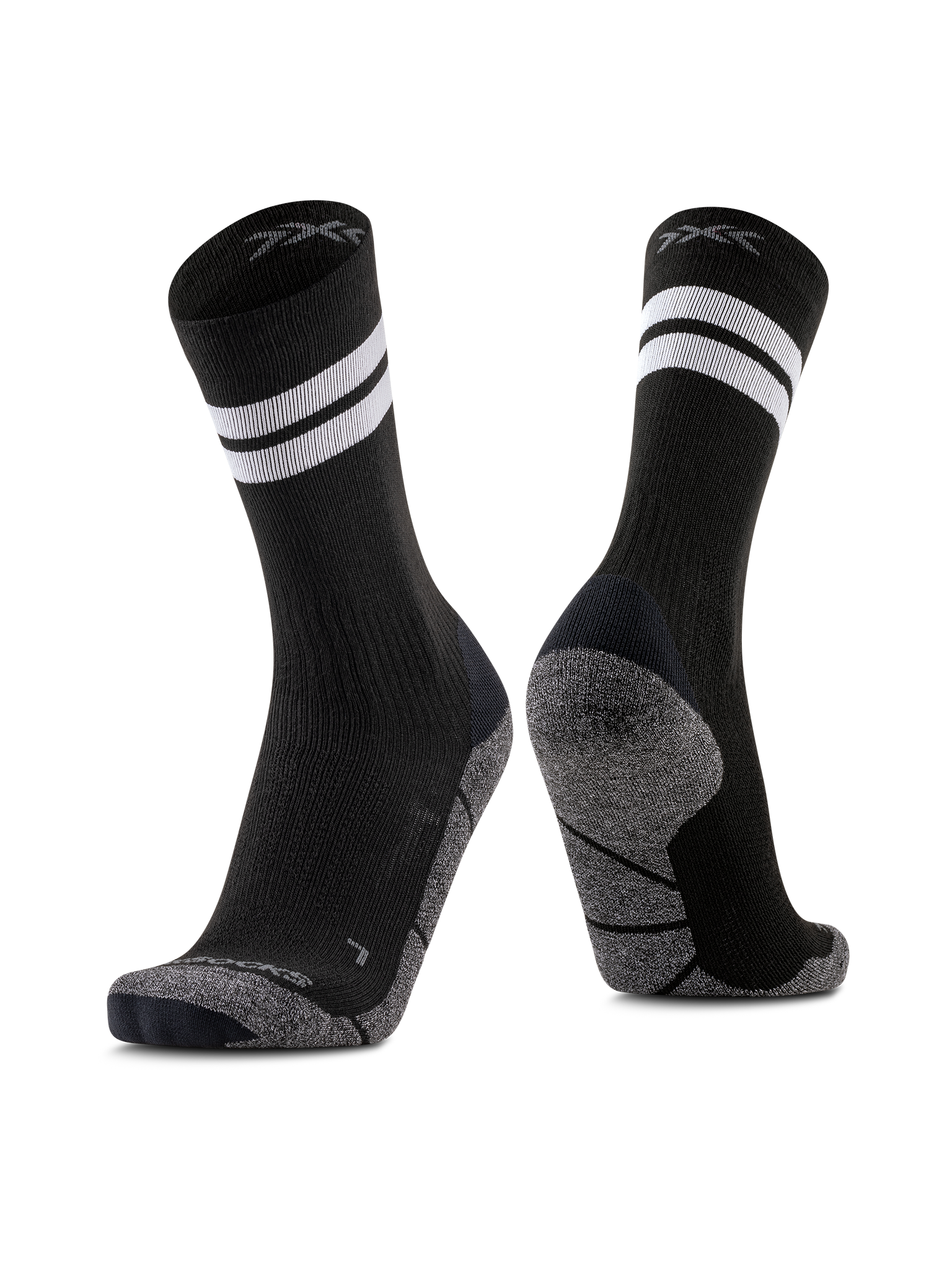 x-socks-core-natural-graphics-crew-socken-schwarz-42-44-stabil image 1