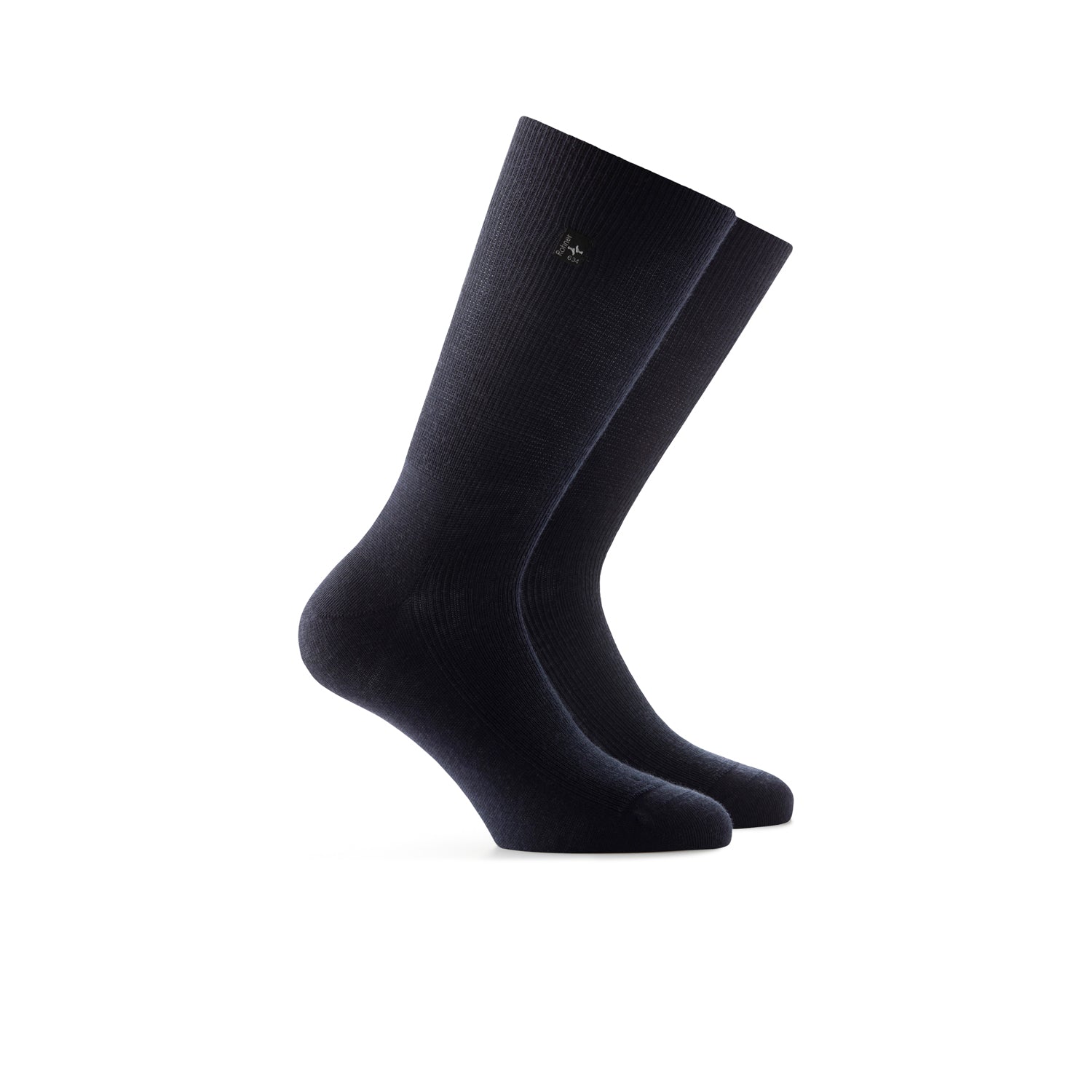 rohner-diabetic-wool-socks-diabetikersocken-schwarz-merinowolle image 6