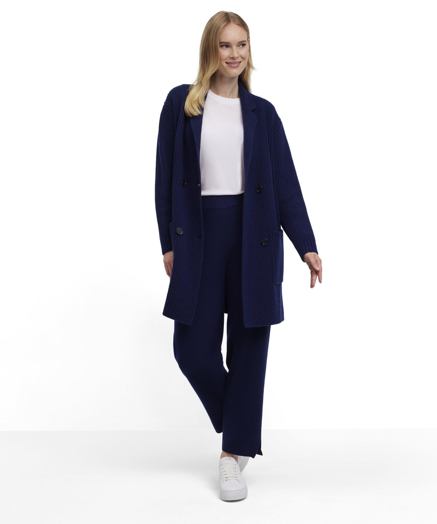 falke-basic-apparel-strickjacke-wolle-damen-elegant image 3