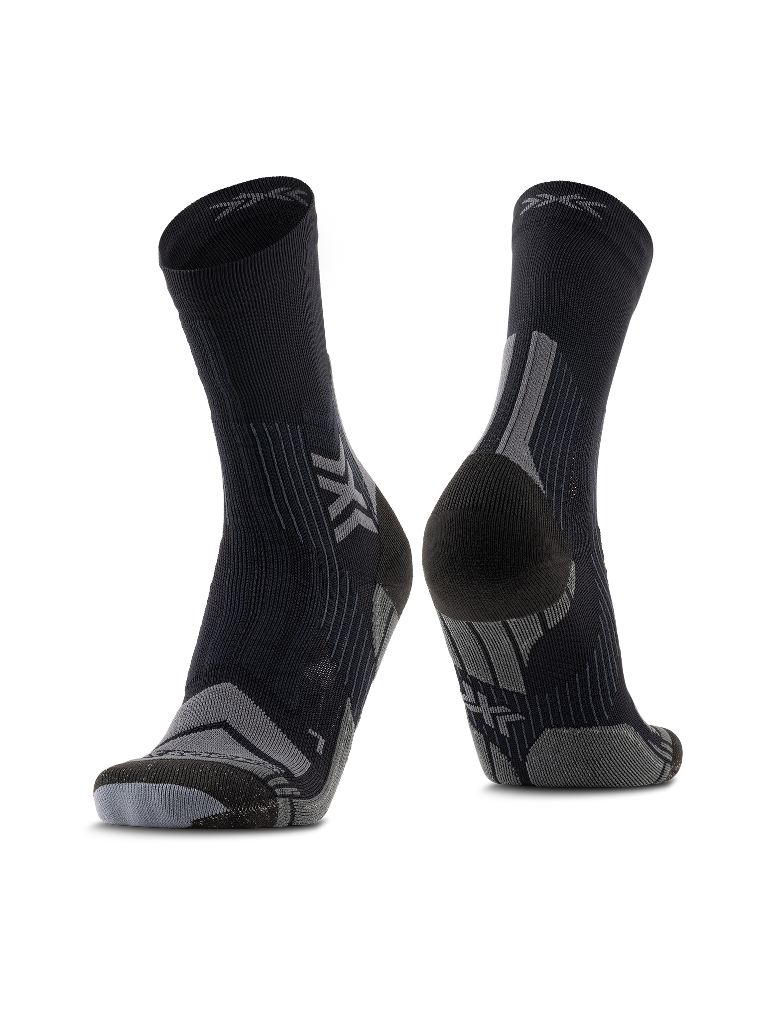 x-bionic-hike-expert-silver-crew-wandersocken-black-42-44 image 1