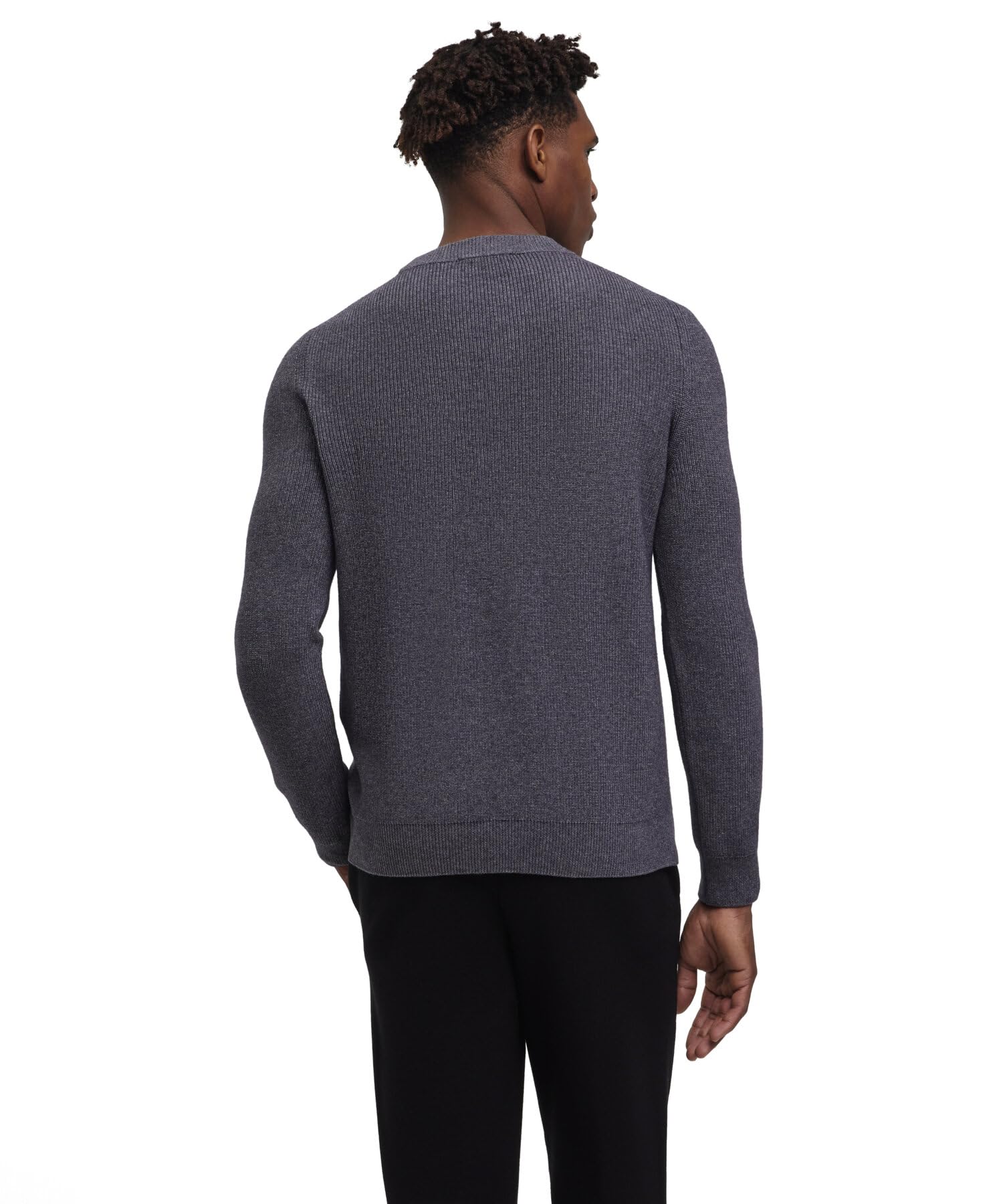 falke-merino-basic-herren-pullover-rundhals-baumwolle-wolle image 2