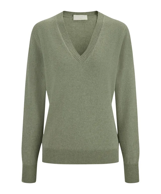 falke-luxury-classic-v-neck-pullover-kaschmir-damen-2 image 1