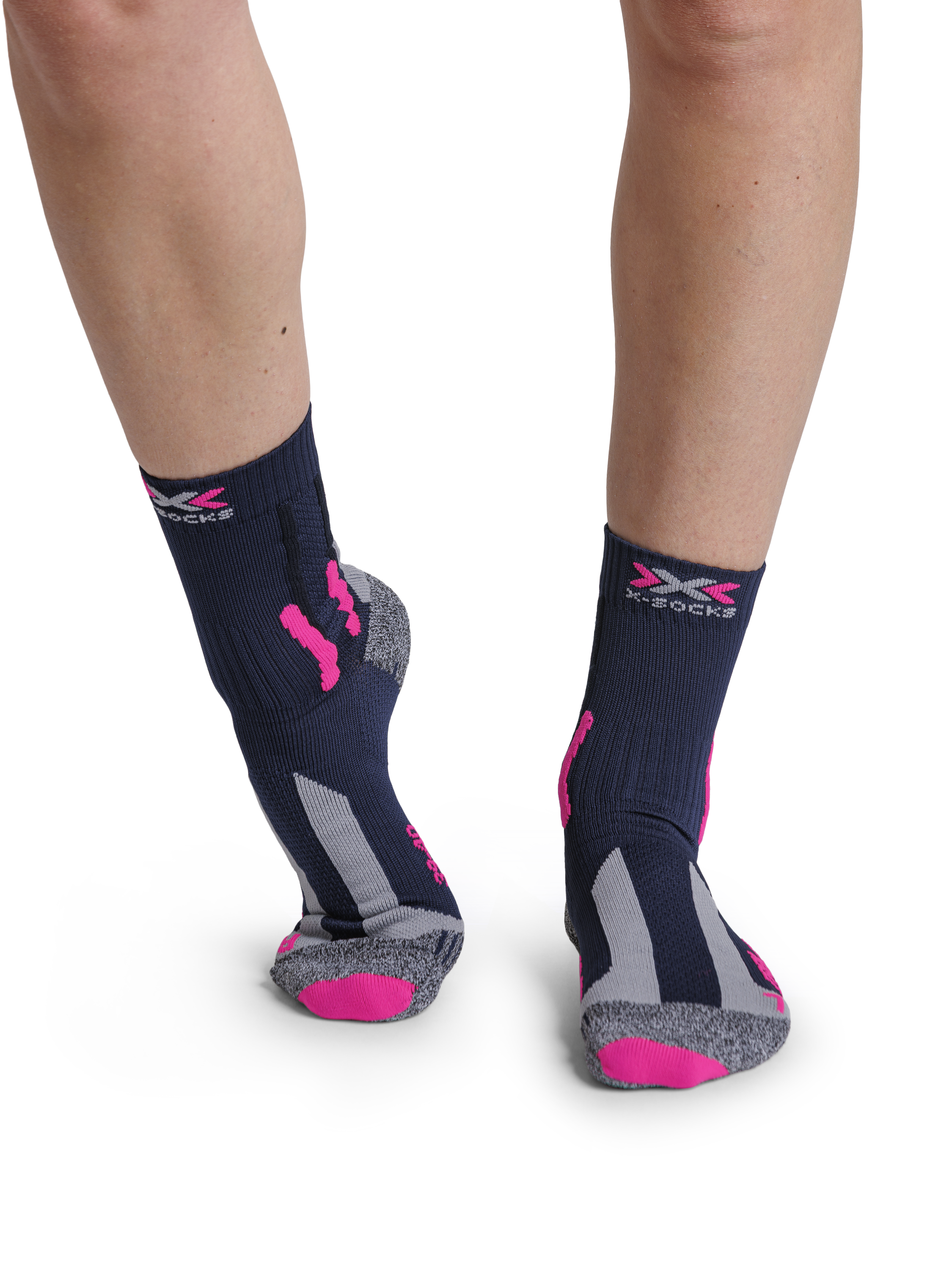 x-socks-trek-outdoor-wmn-wandersocken-opal-black-stabil image 7