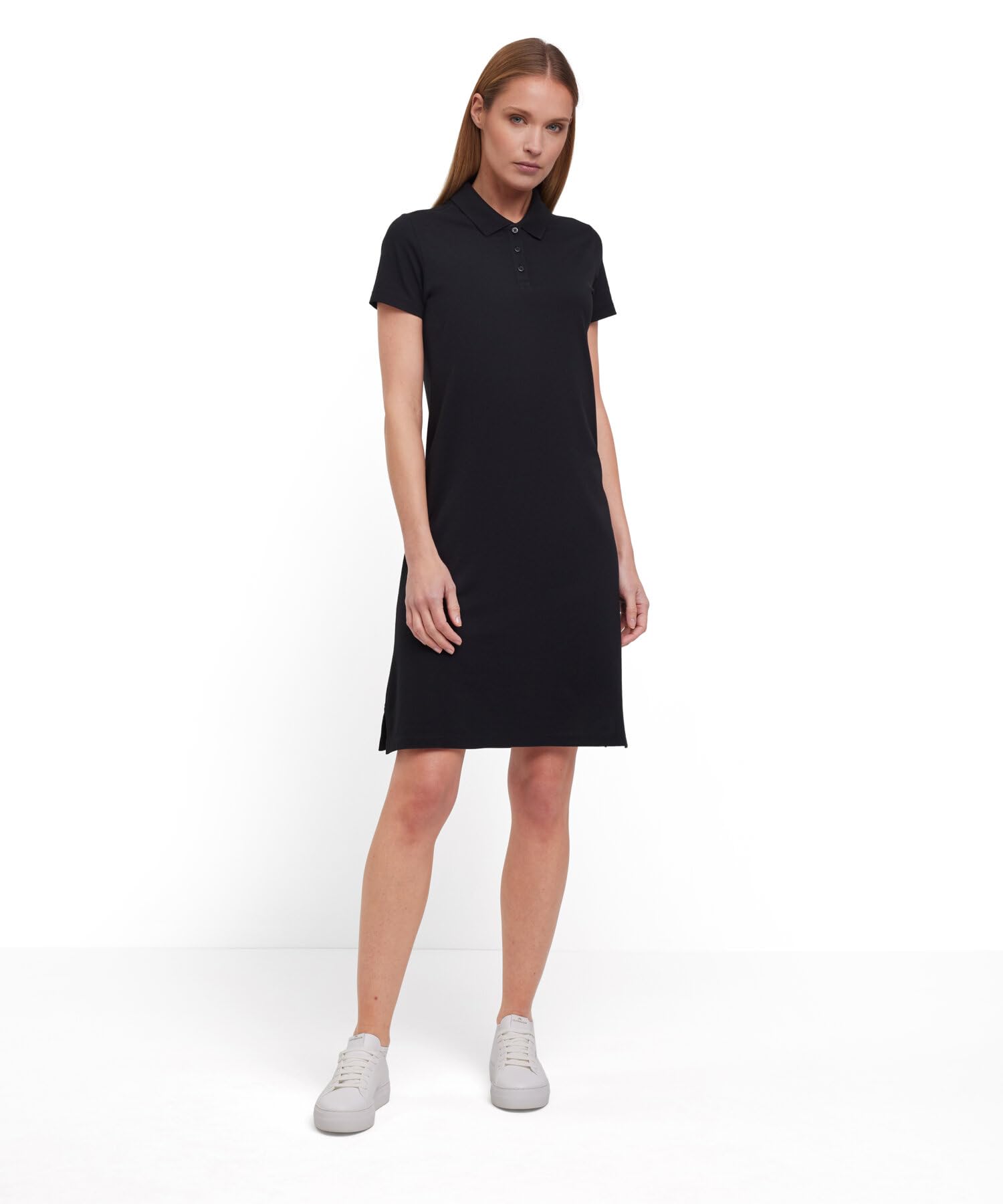 falke-cotton-touch-basic-pique-polo-kleid-pima-baumwolle-tailliert image 3