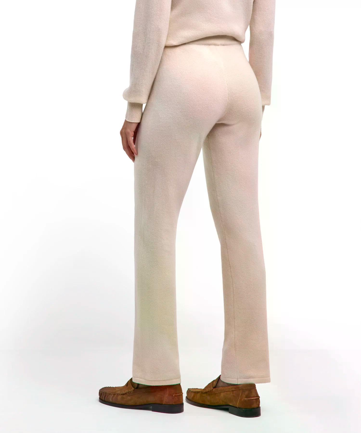 falke-pure-cashmere-hose-damen-off-white-kaschmirleggings image 2