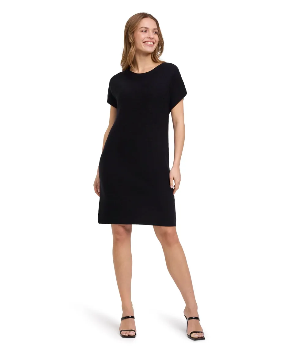 falke-cotton-touch-kleid-midi-schwarz-bio-baumwolle image 1