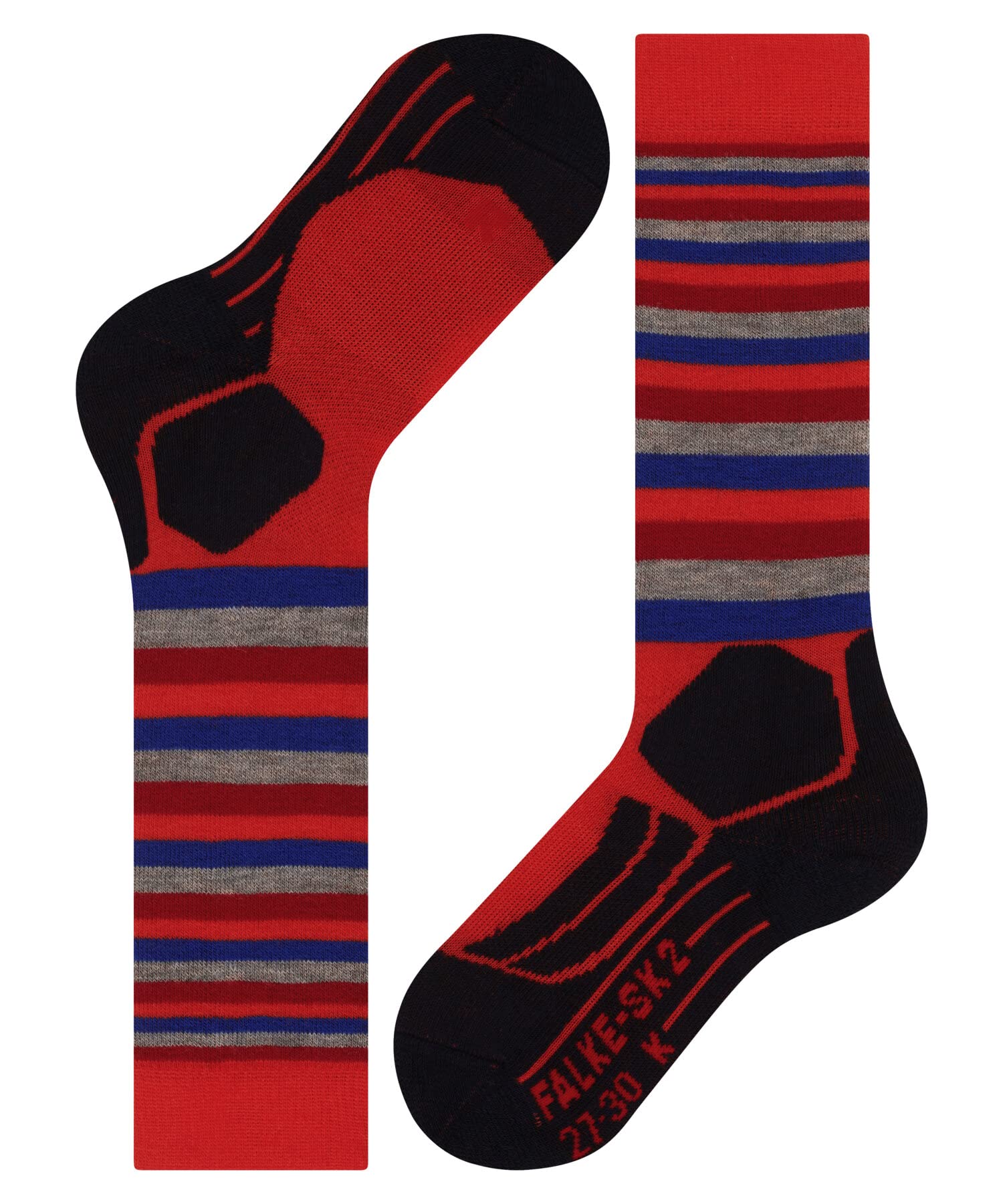 falke-sk2-stripes-kinder-skisocken-gelb-27-30-1-paar image 8