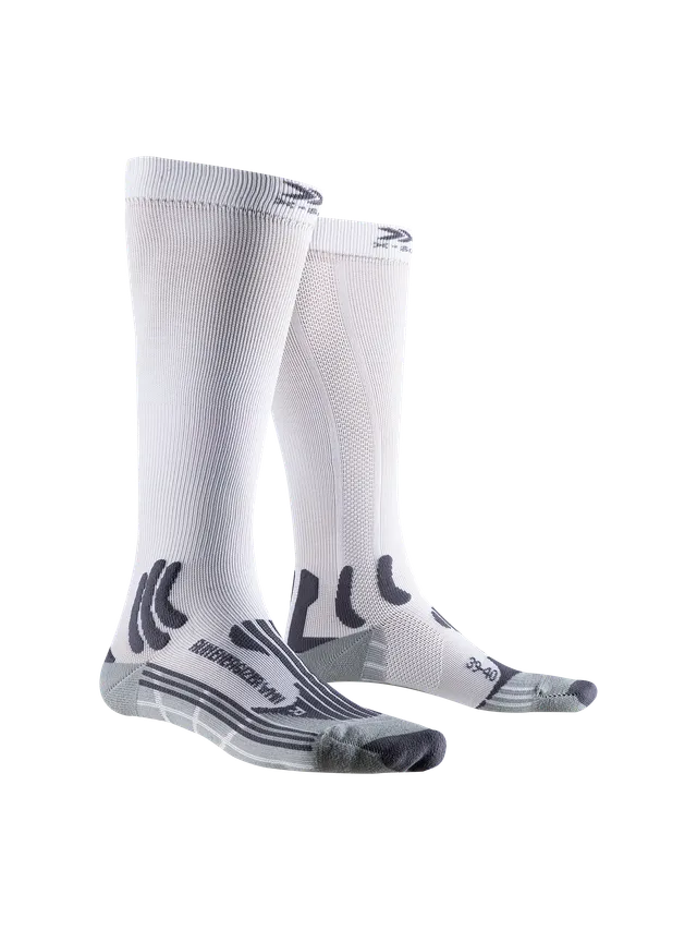 x-socks-run-energizer-damen-laufsocken-wei-grau image 1
