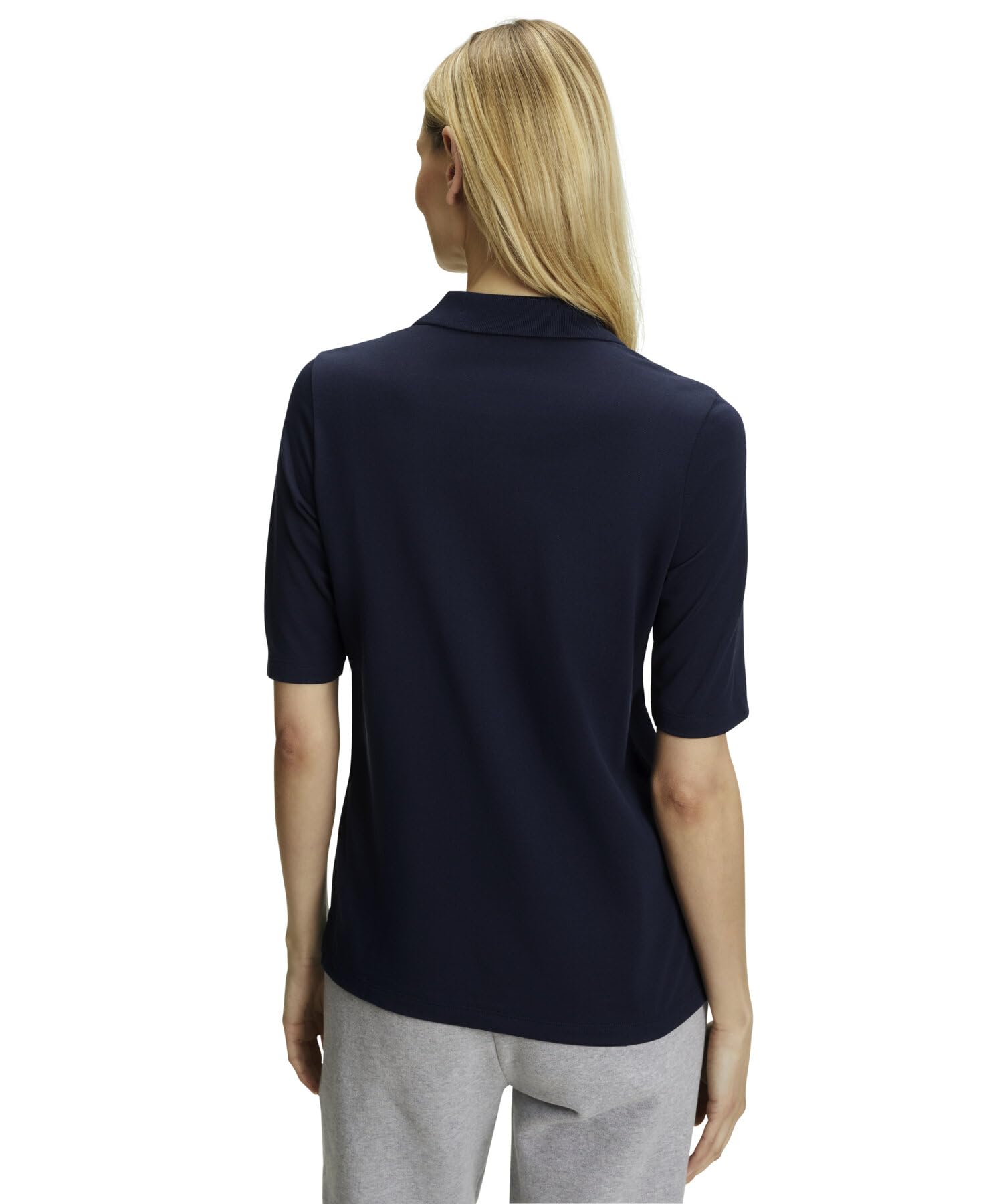 falke-cotton-touch-polo-shirt-damen-space-blue-xs image 2