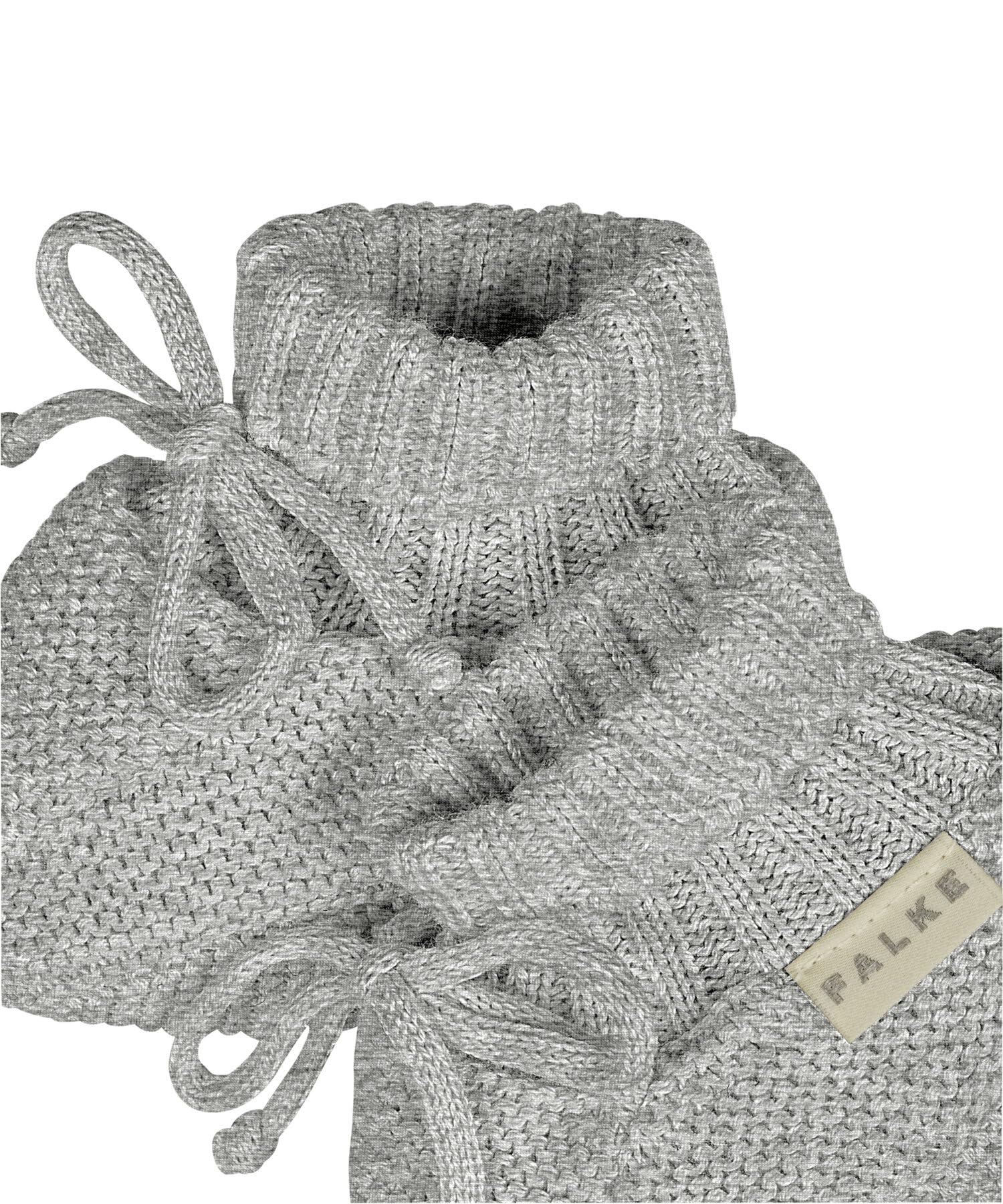 falke-erstling-baby-knitted-shoe-socken-beige-pearl-bio-baumwolle image 3