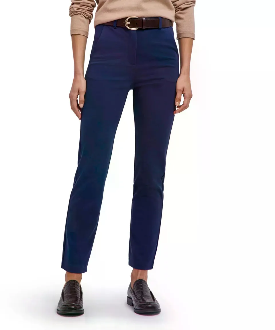 falke-cotton-touch-favorites-interlock-hose-blau-gr-s image 1