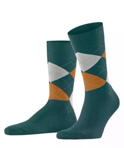 falke-sensitive-argyle-socken-petrol-43-46-baumwolle-rauten image 6