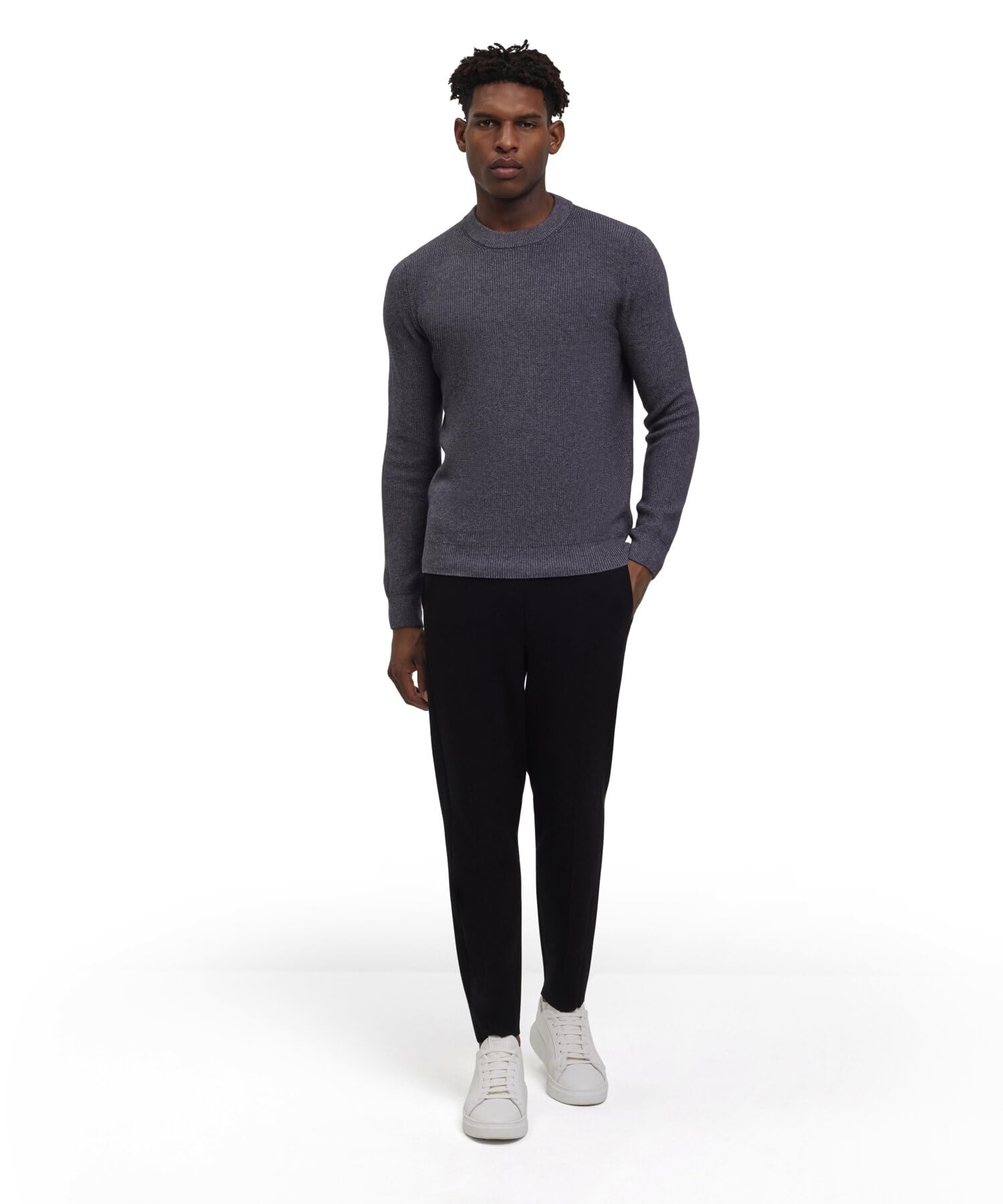falke-merino-basic-herren-pullover-rundhals-baumwolle-wolle image 3