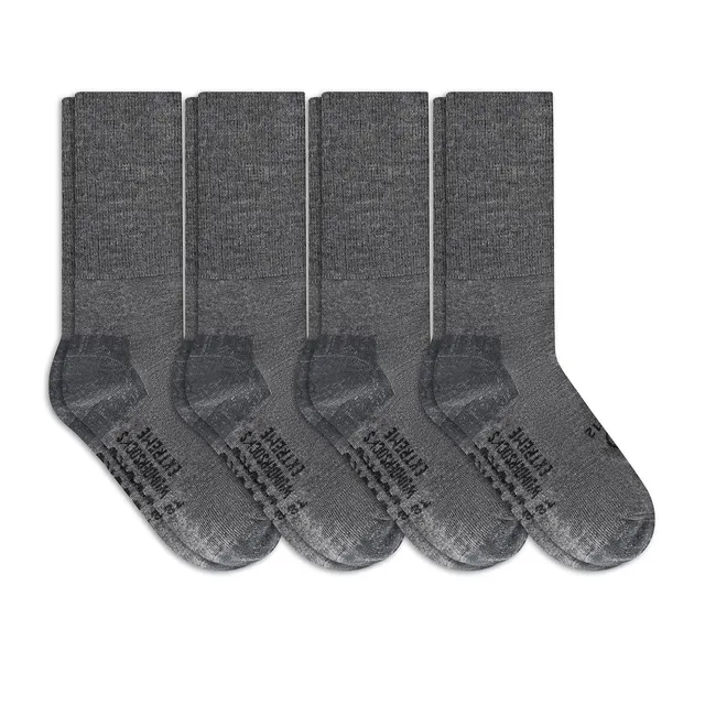 wundersocks-extreme-lite-merinosocken-4er-pack-grau-schwarz image 1