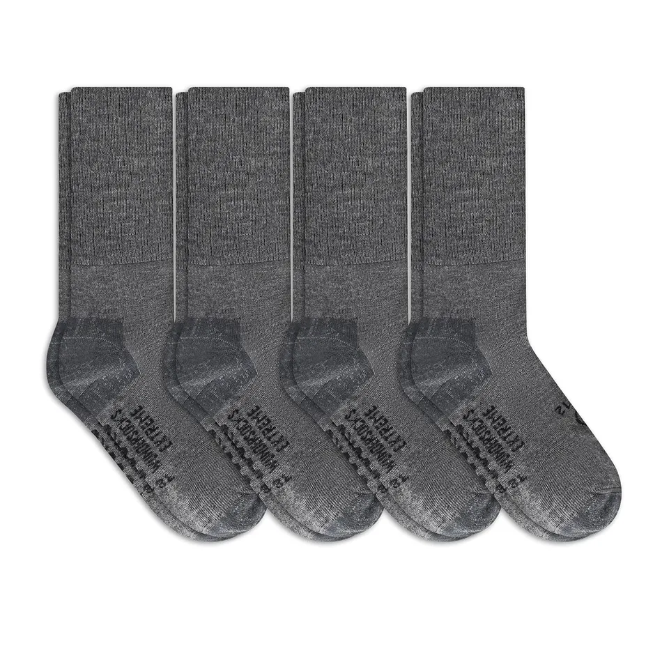 wundersocks-extreme-lite-merinosocken-4er-pack-grau-schwarz image 1