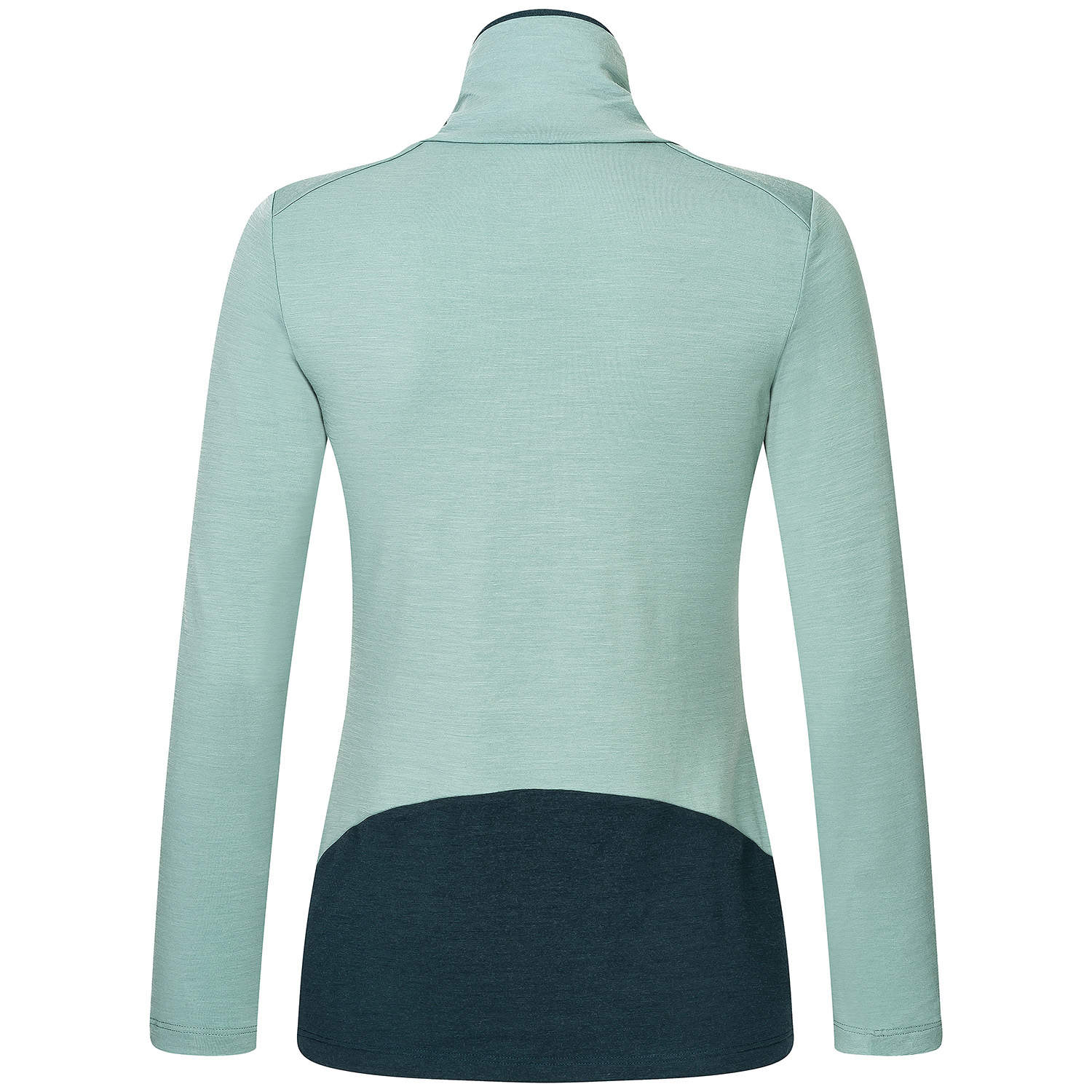 wundersocks-marta-merino-langarmshirt-damen-mock-neck-elasthan image 2
