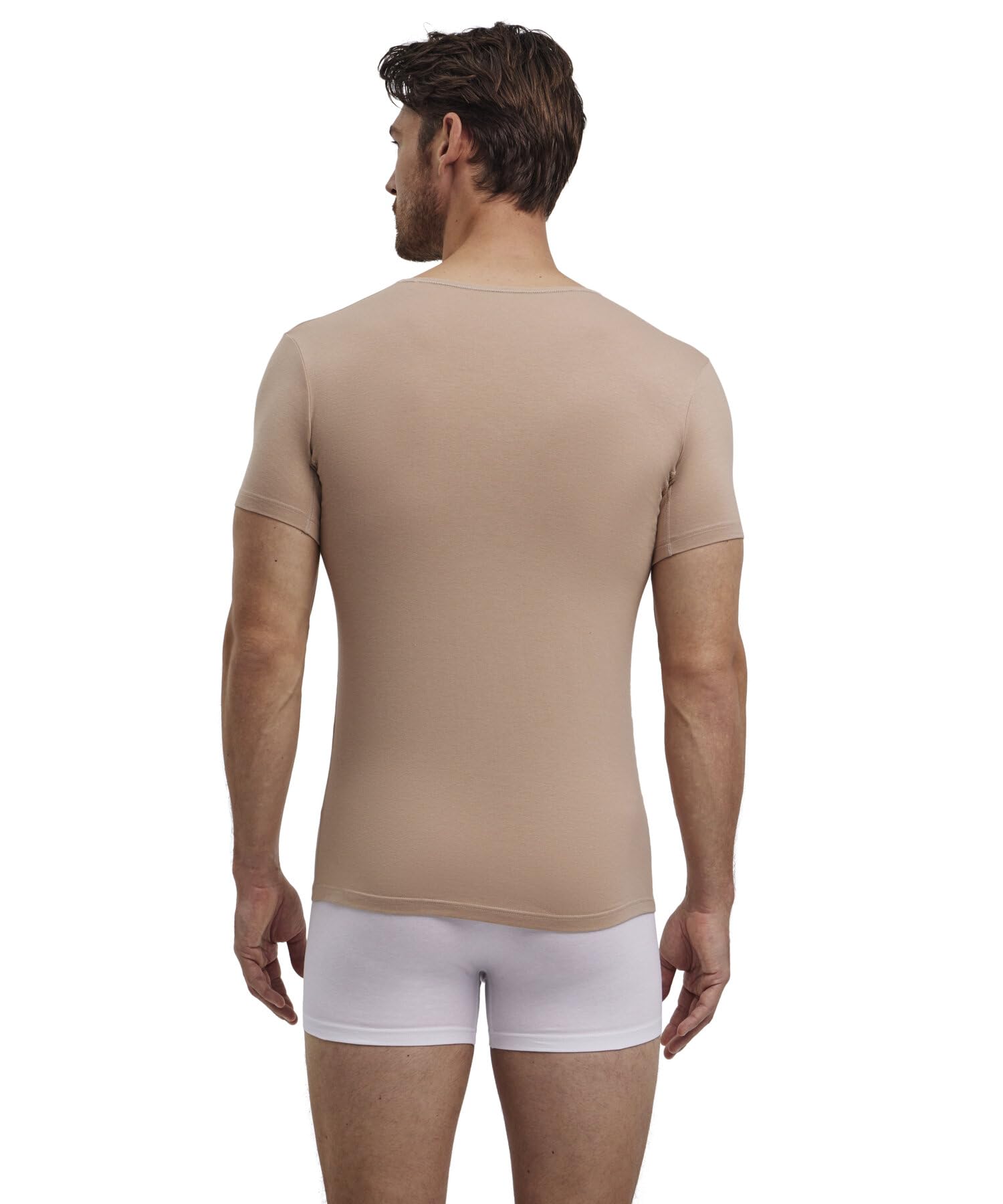 falke-daily-climate-control-unterhemd-v-ausschnitt-camel image 2