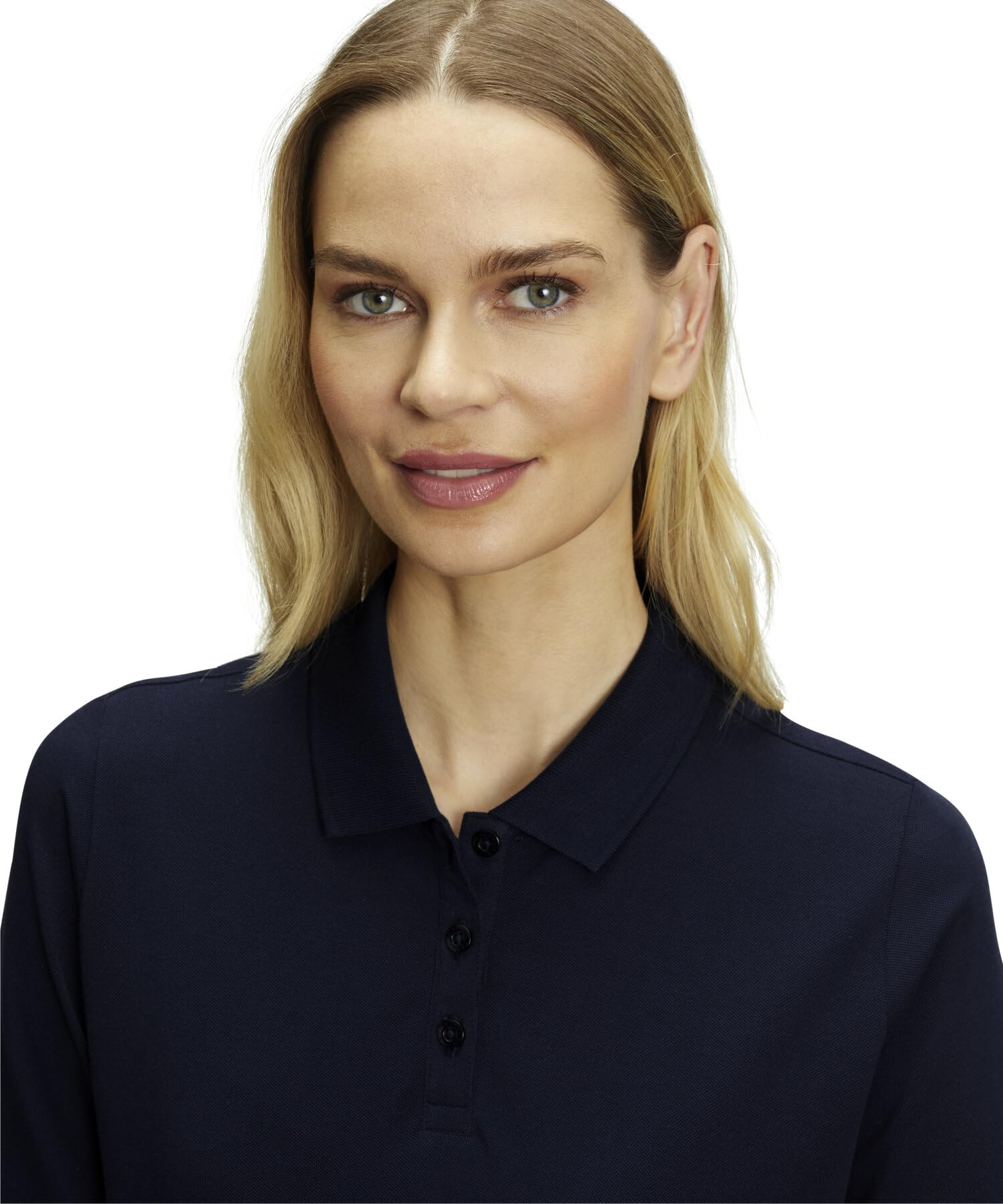 falke-cotton-touch-polo-shirt-damen-space-blue-xs image 3