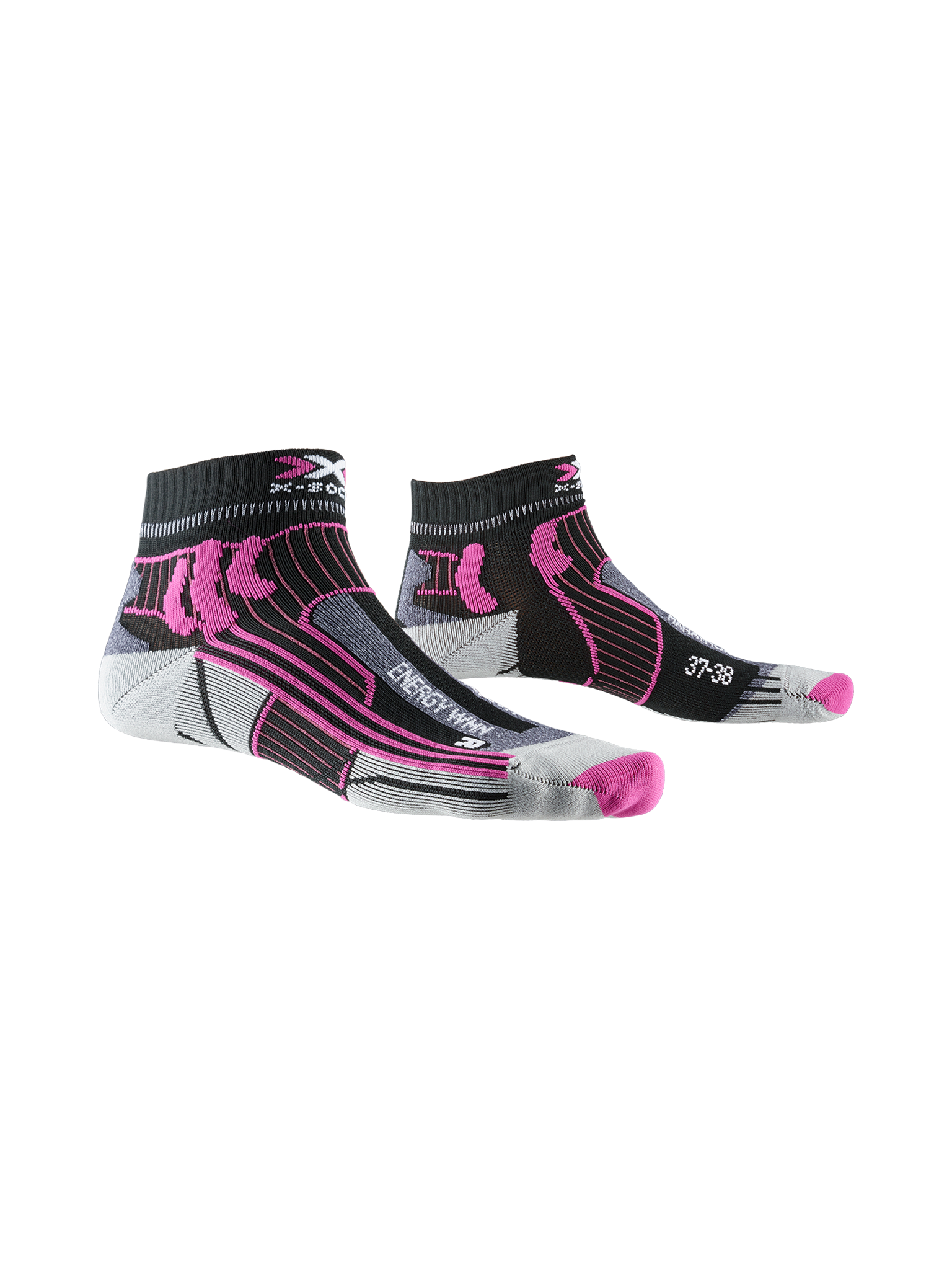 x-socks-marathon-energy-wmn-laufsocken-pink-wei-37-38 image 3