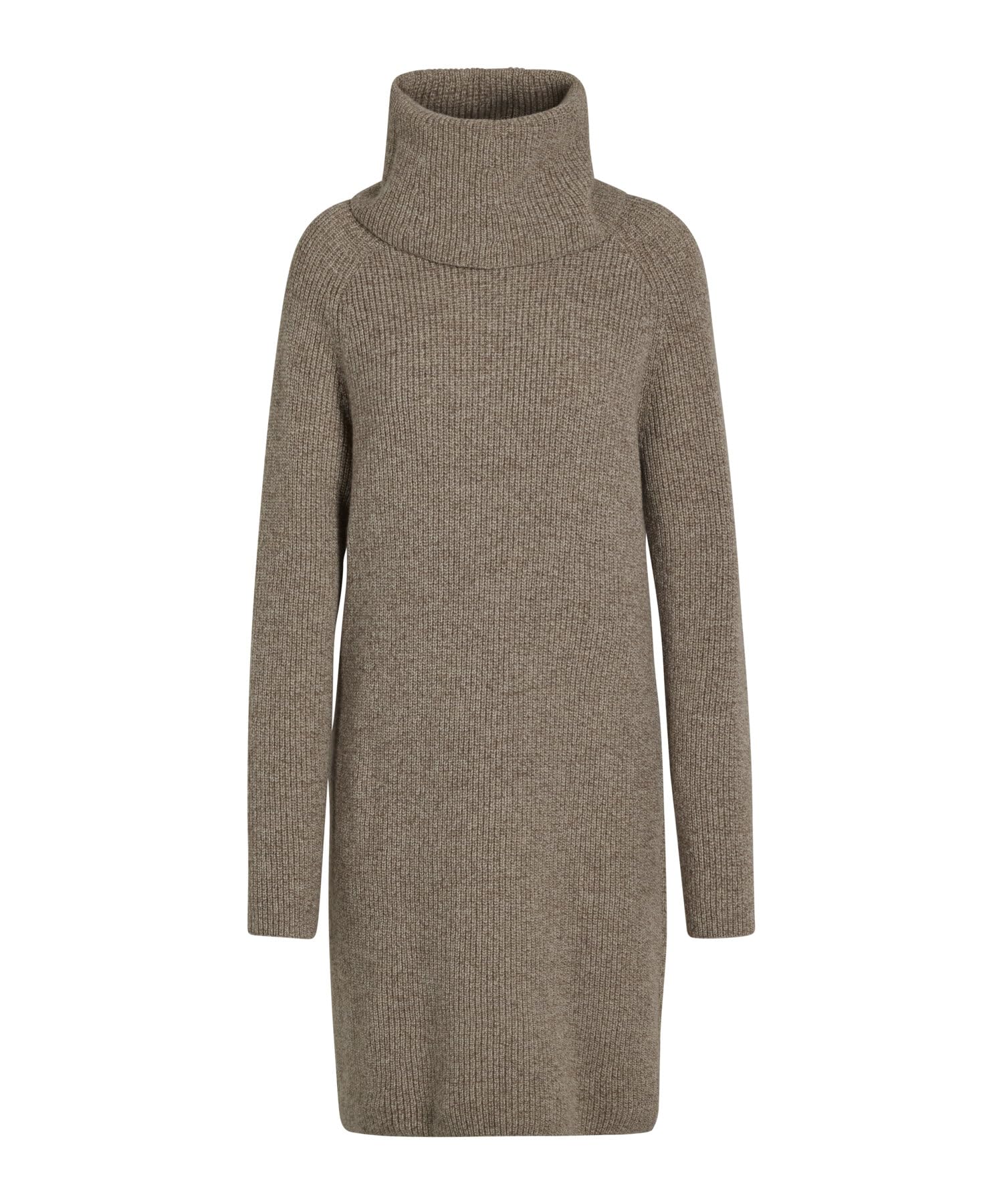 falke-selection-ribbed-kleid-m-damenkleid-knielang-lammwolle image 7
