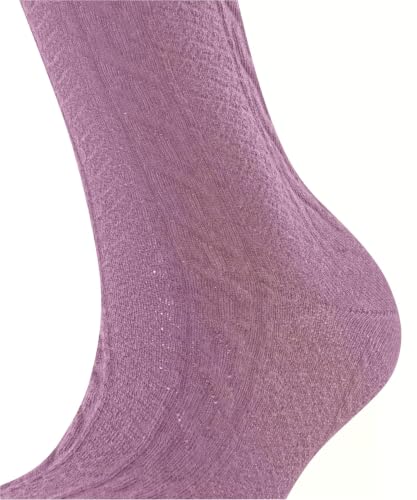 falke-declivity-socken-blush-35-38-merinowolle-zopf image 8