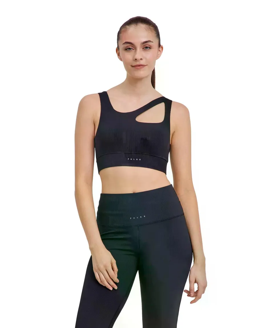 falke-madison-training-studio-sport-bh-damen-schwarz-leichter-halt image 1