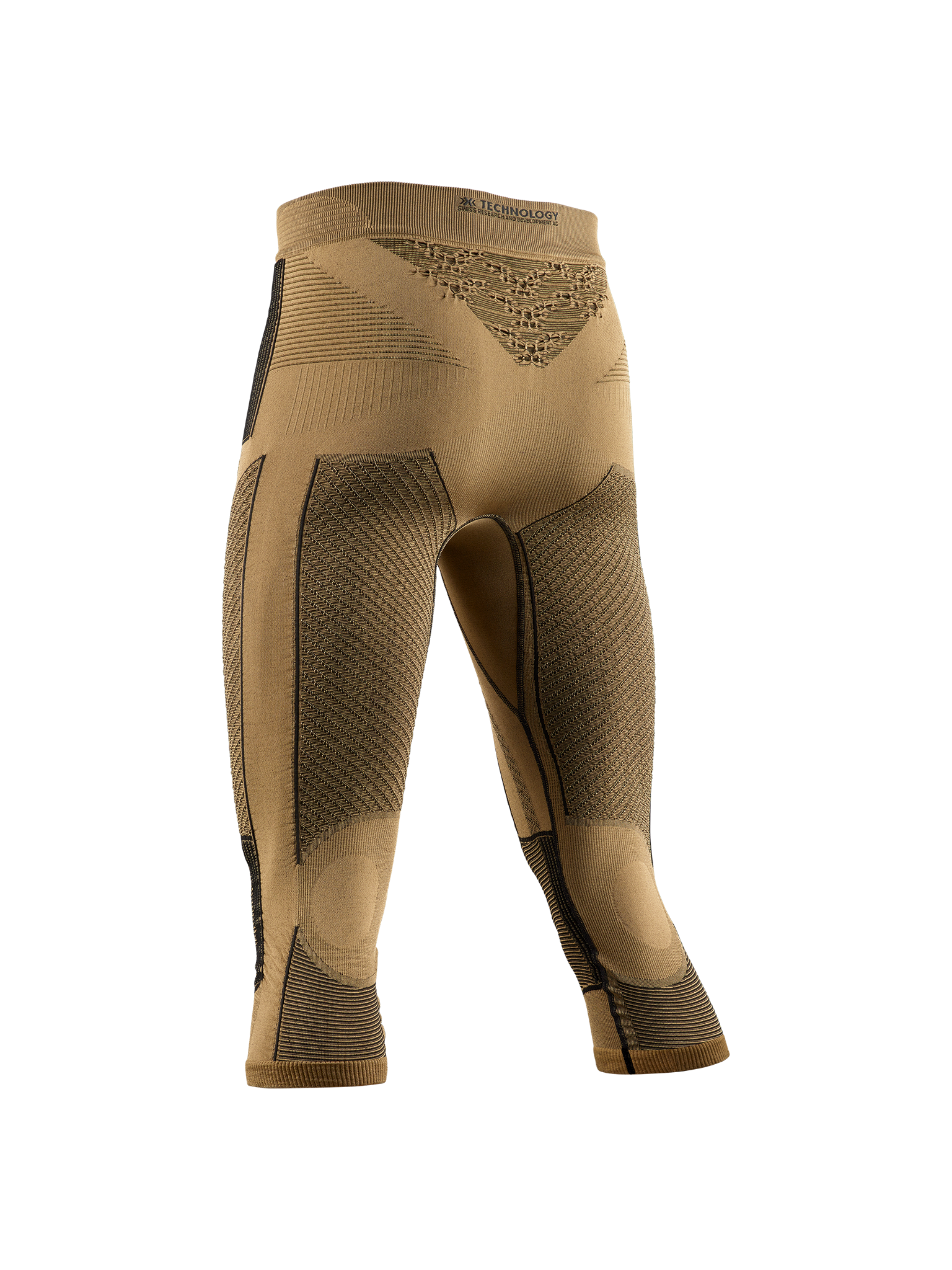 x-bionic-radiactor-4-0-pants-3-4-herren-thermohose-gold image 2