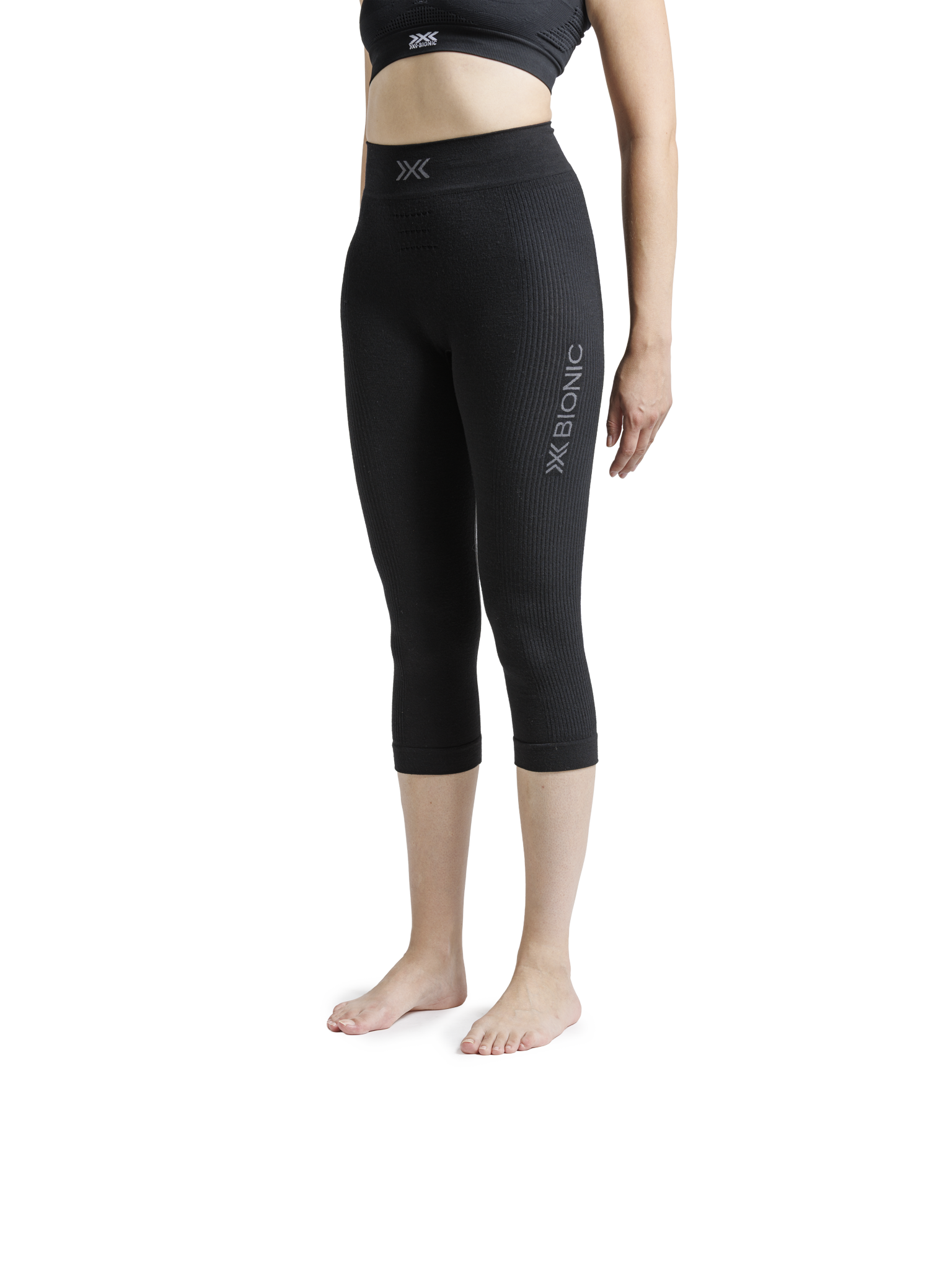 x-socks-mightywool-pants-3-4-wmn-thermohose-damen-x-black image 4