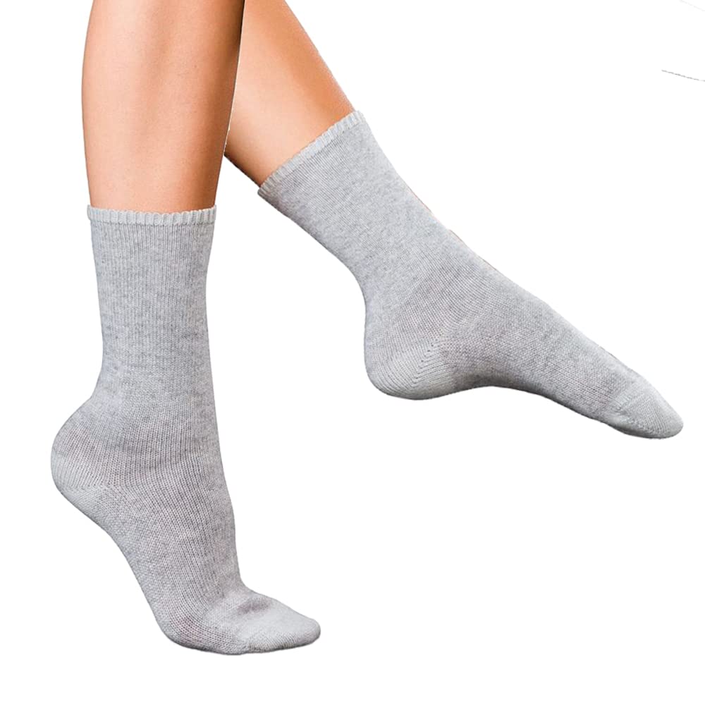falke-lhasa-no-1-damensocken-grau-39-40-kaschmir-warm image 1