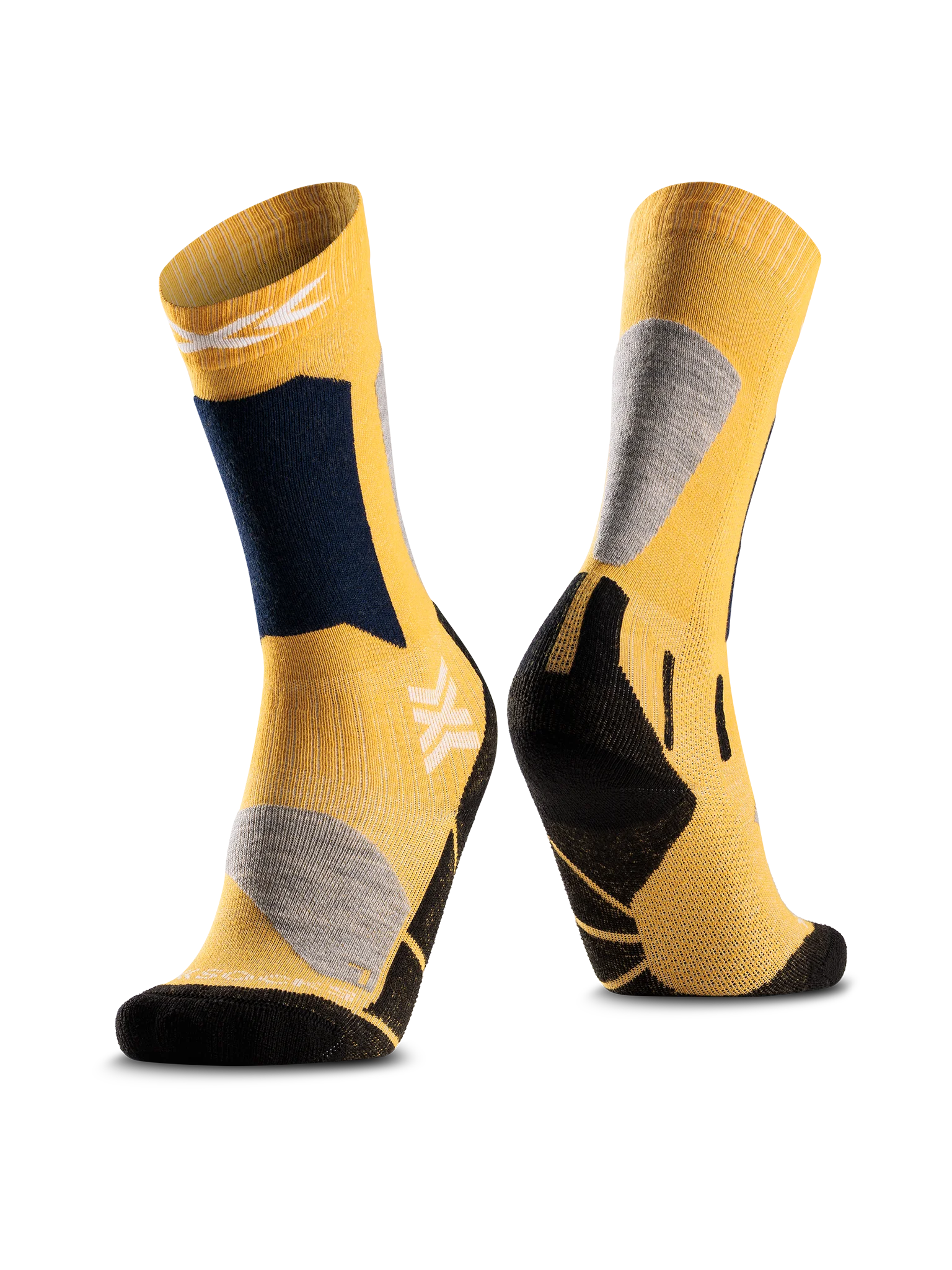x-bionic-ski-discover-otc-jr-skisocken-x-black-light-grey-merino image 4
