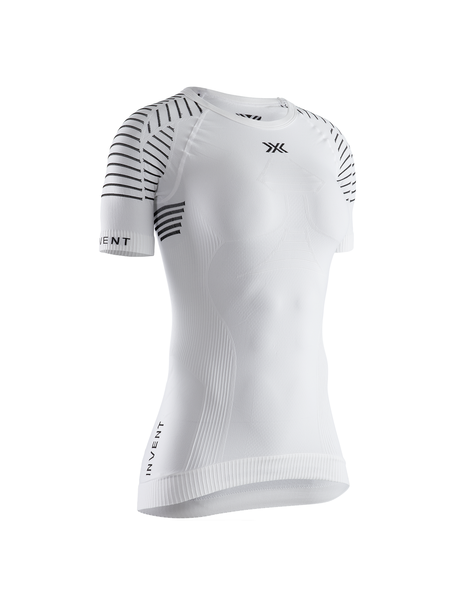 x-socks-invent-4-0-shirt-damen-schwarz-kurzarm-baselayer image 7