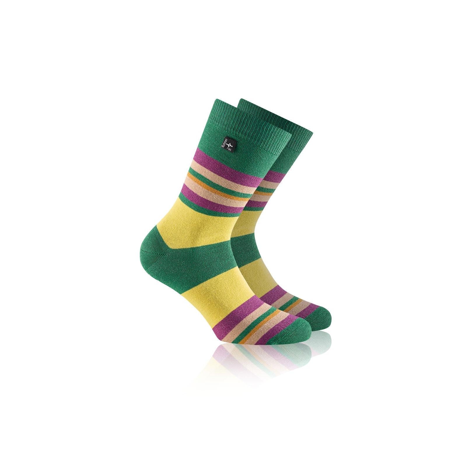rohner-fashion-socken-green-multicolor-temperaturausgleich image 1