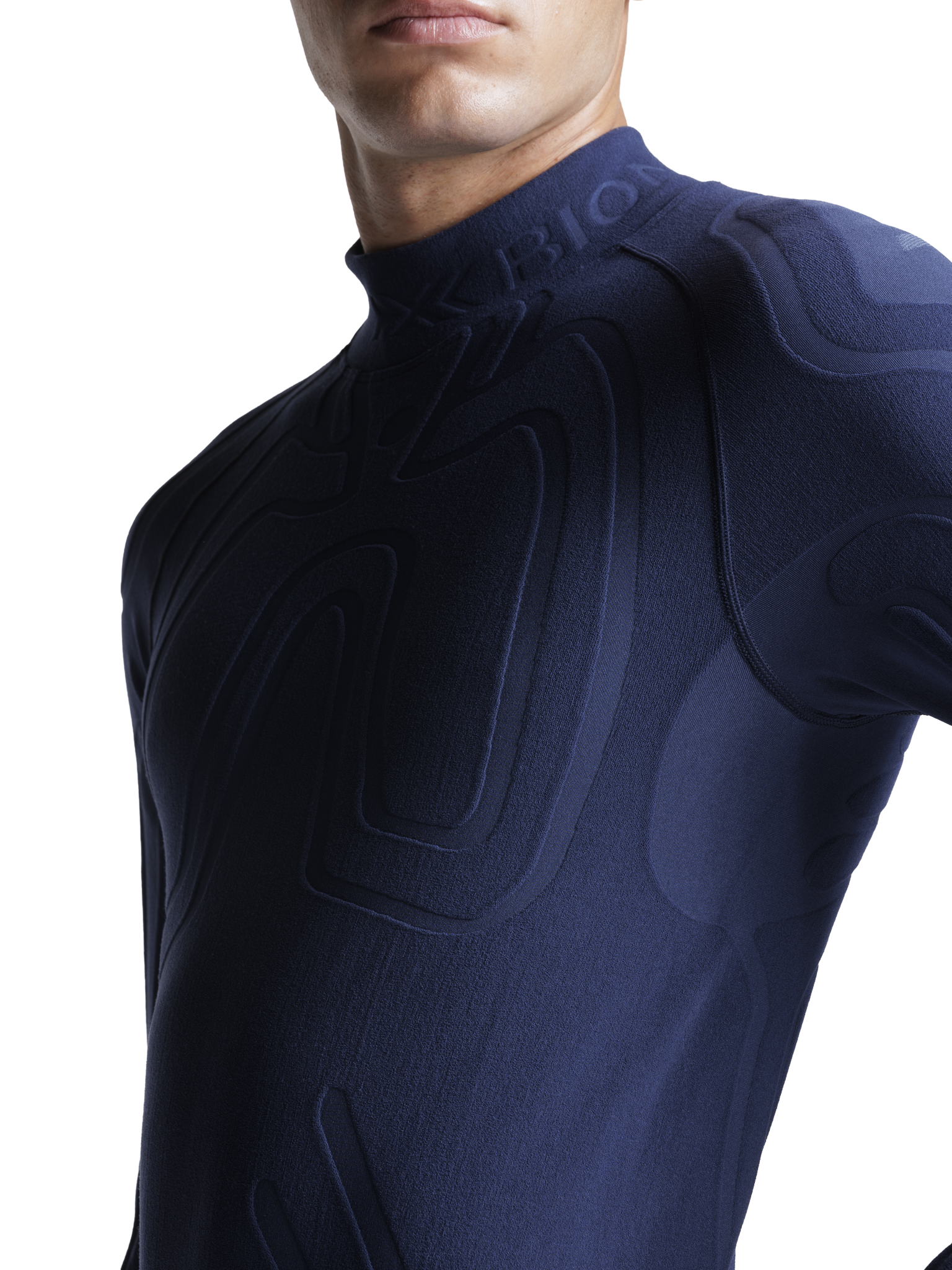 x-socks-heatloop-shirt-langarm-herren-marine-l-thermo image 3