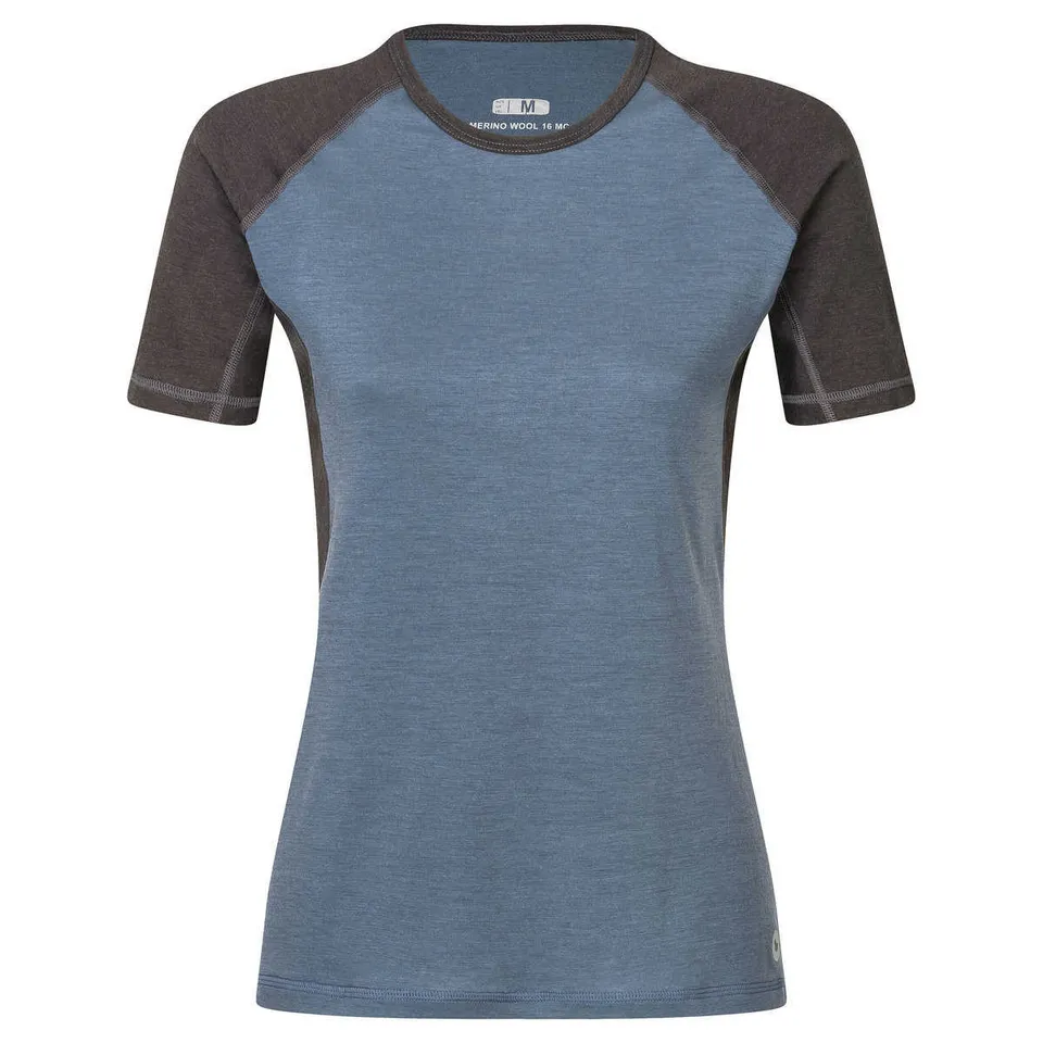 wundersocks-zita-merino-shirt-color-block-kurzarm-slim image 1