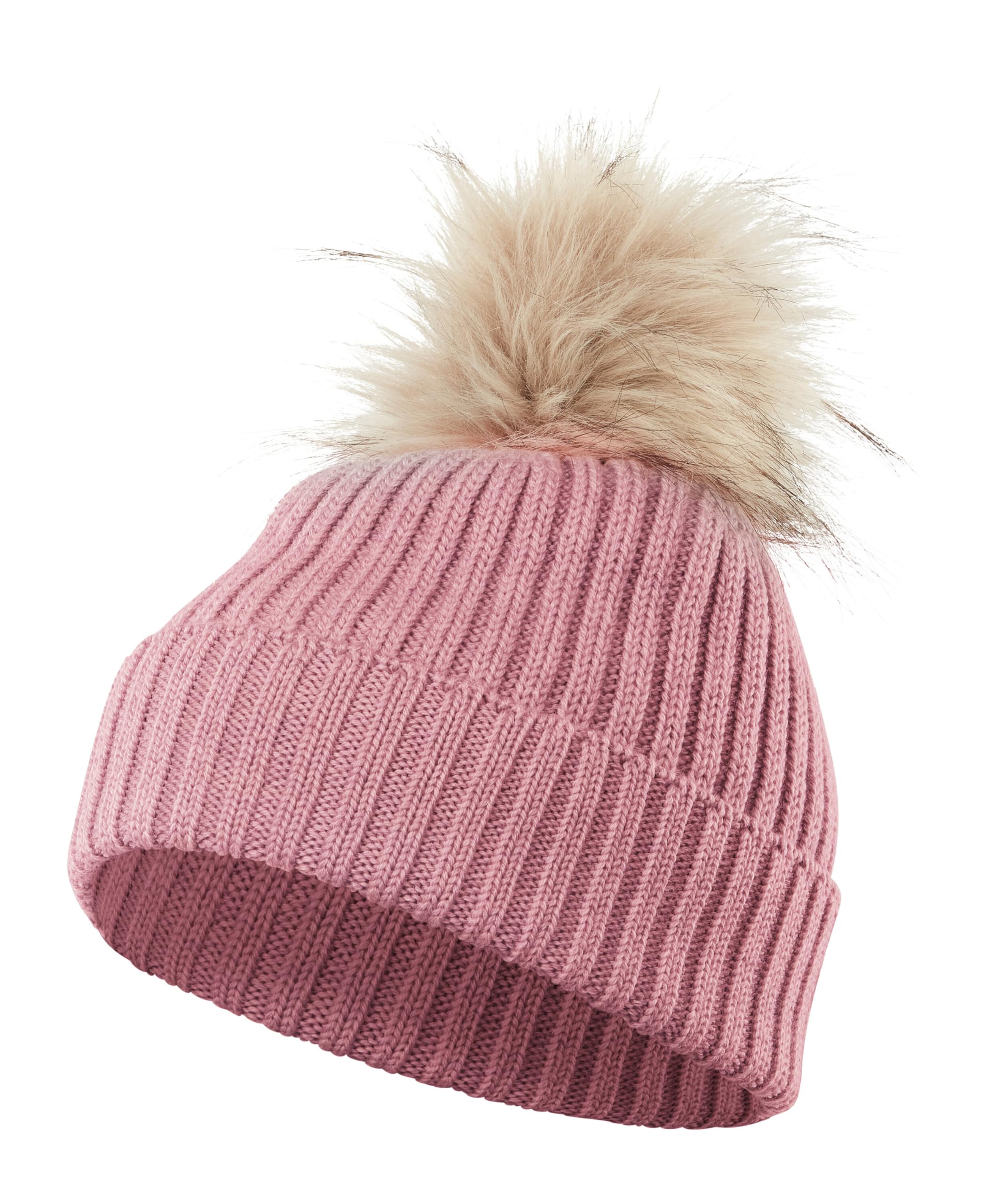 falke-keep-warm-bommel-m-tze-merinowolle-unisex image 1