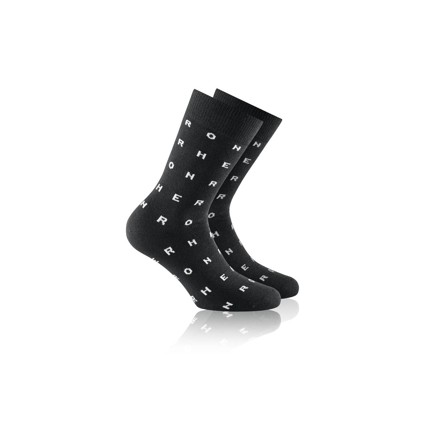 rohner-fashion-socken-black-creme-white-temperaturausgleich image 2