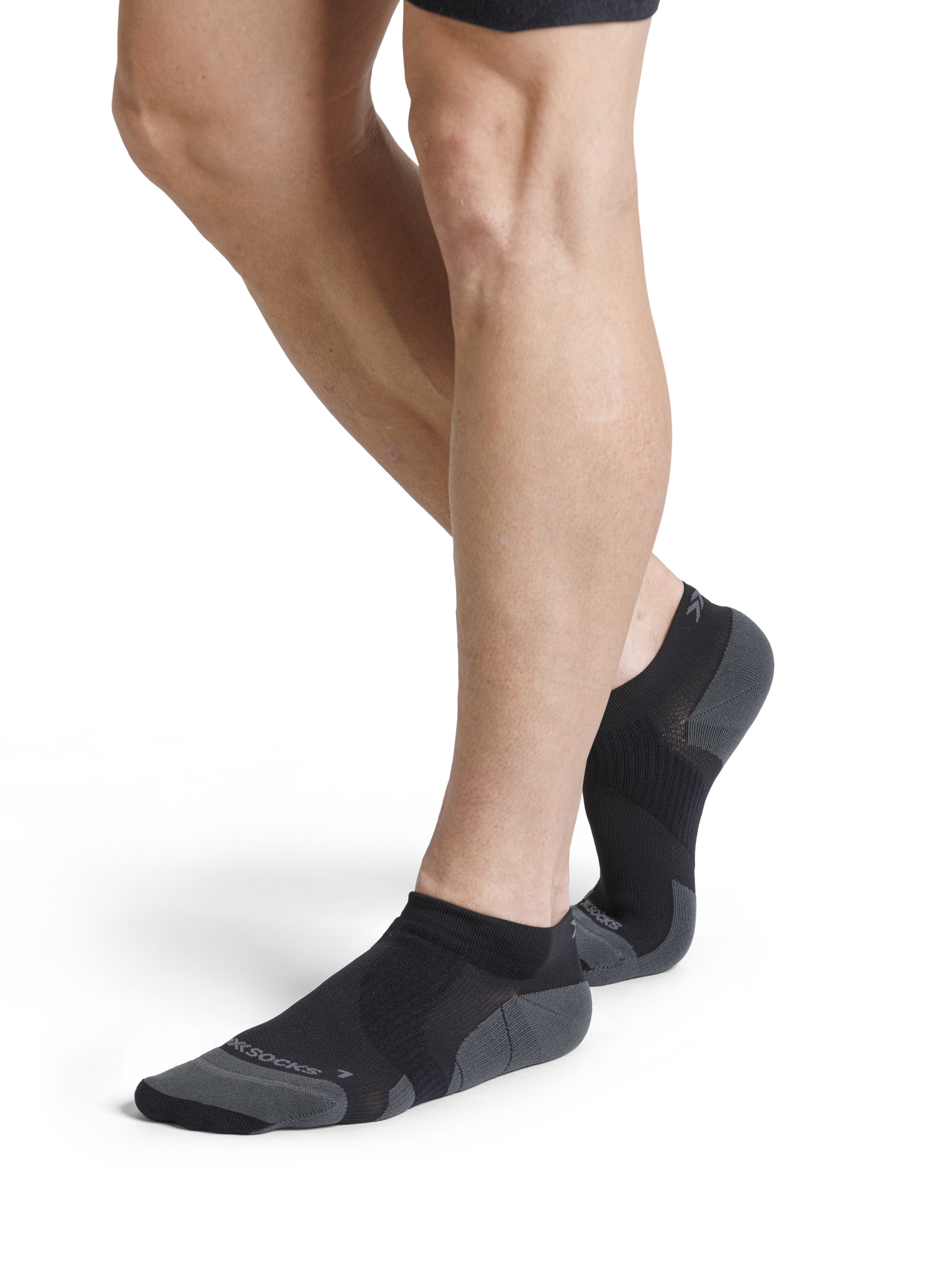 x-socks-run-perform-low-cut-laufsocken-black-charcoal image 3