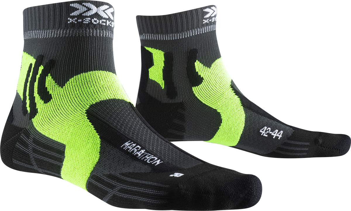 x-socks-marathon-laufsocken-opal-black-42-44-achillesschutz image 3