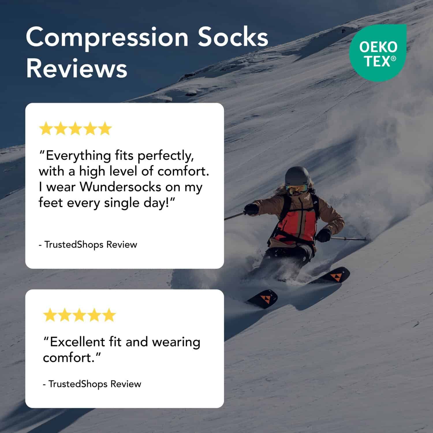 wundersocks-merino-compression-laufsocken-2er-pack-schwarz image 4