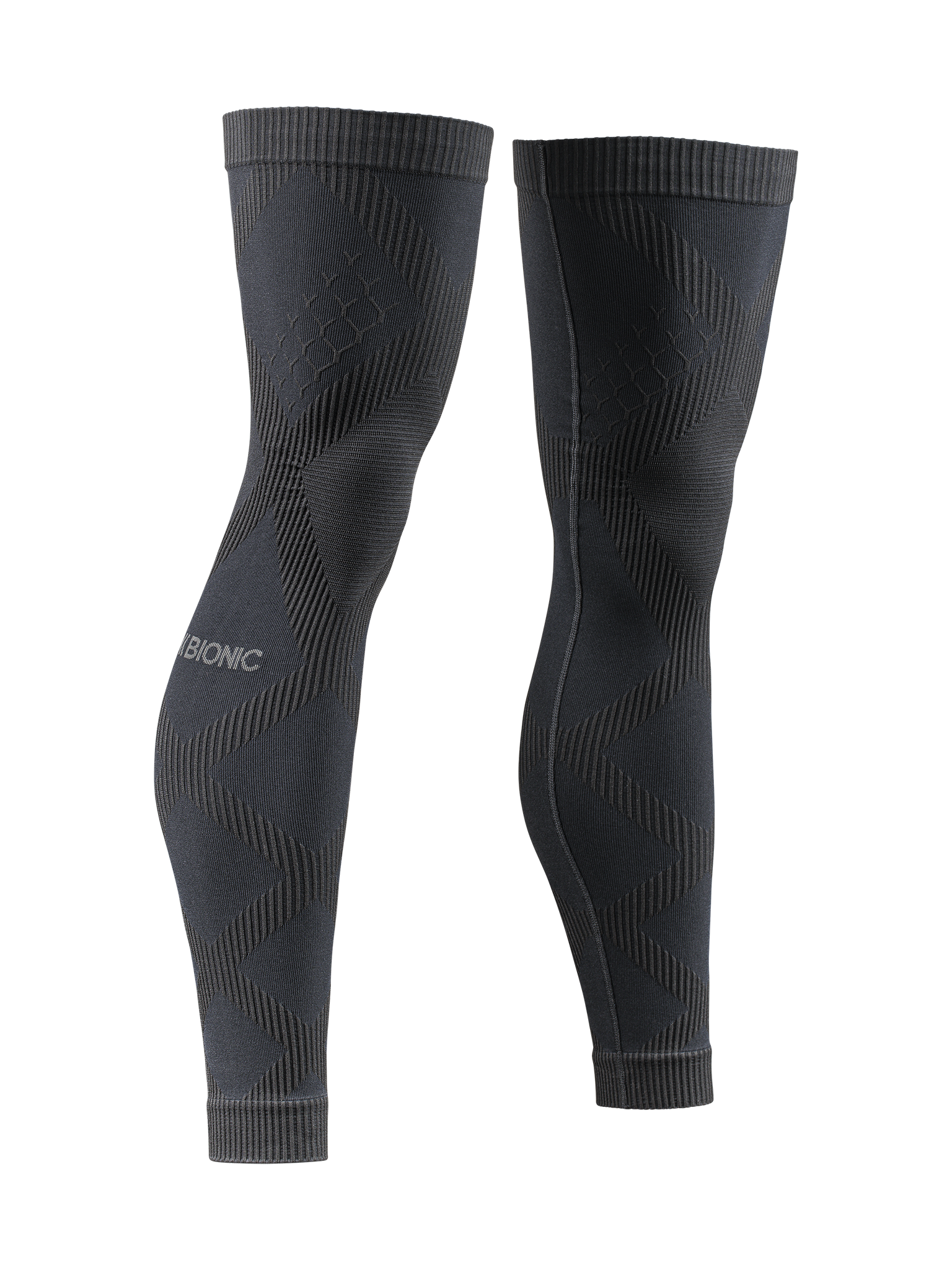 x-bionic-twyce-legsleeve-beinlinge-black-charcoal-s-m image 1