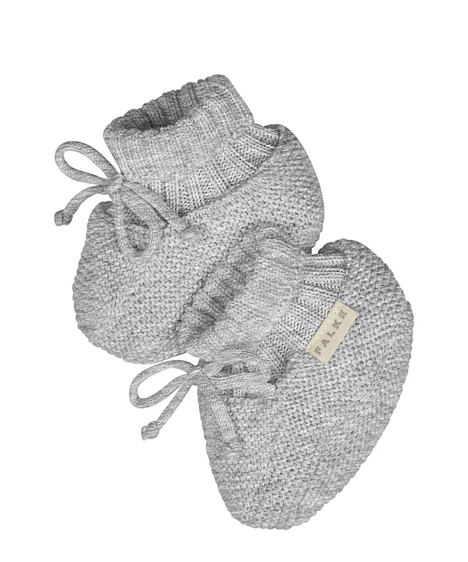 falke-erstling-baby-knitted-shoe-socken-beige-pearl-bio-baumwolle image 1
