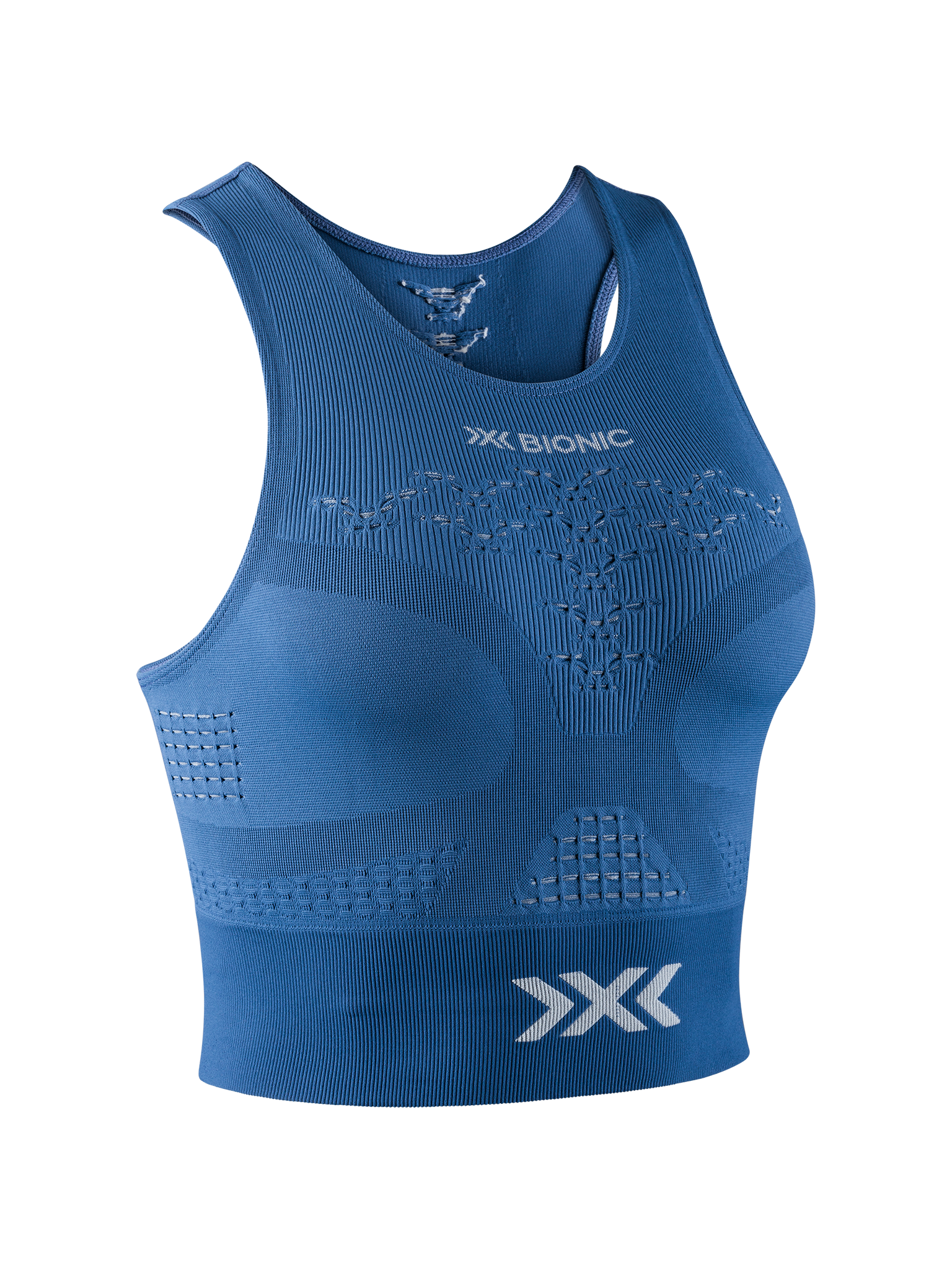 x-socks-energizer-4-0-fitness-crop-top-damen-jeans-blue-m image 1