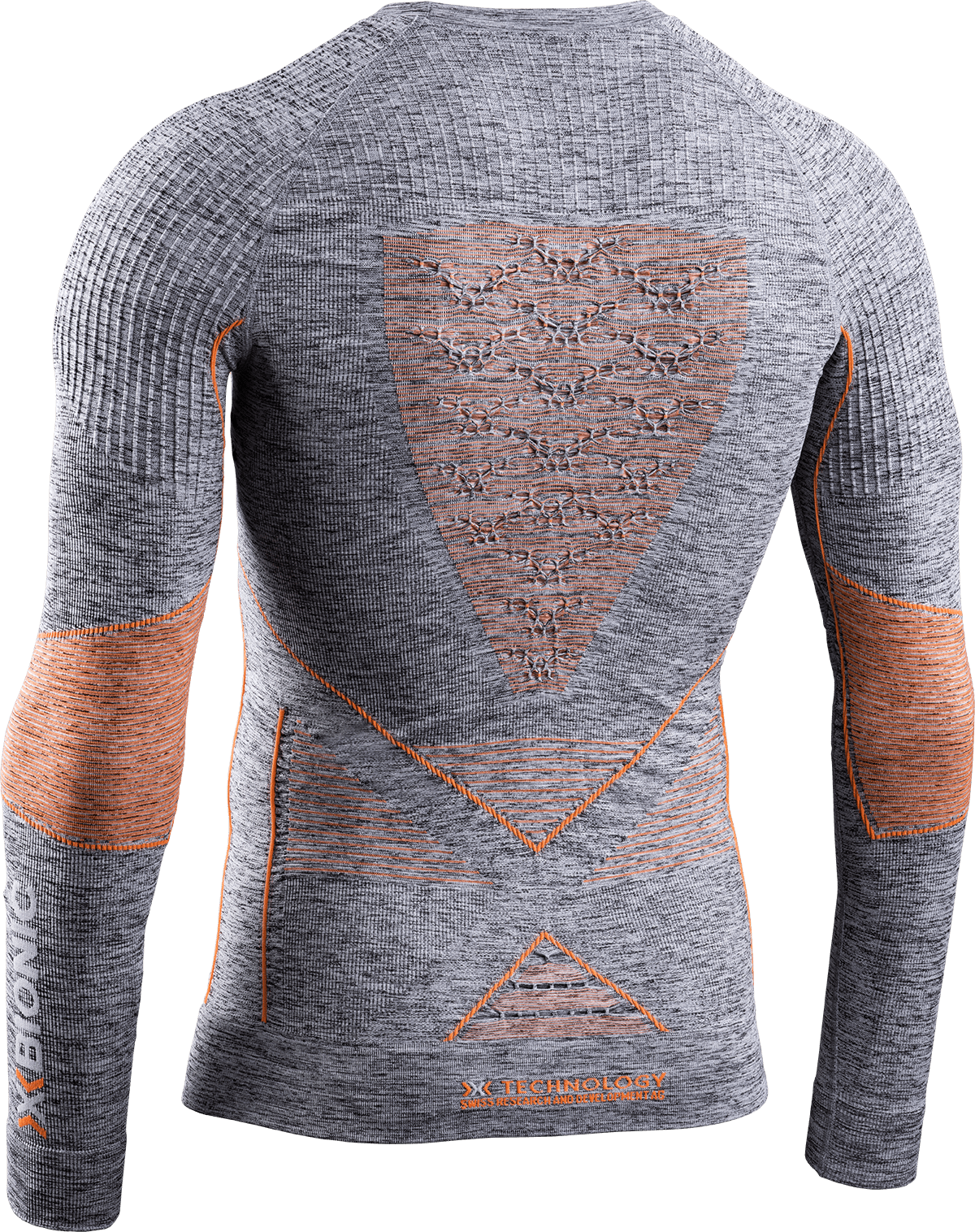 x-socks-energy-accumulator-4-0-shirt-herren-grau-langarm image 4