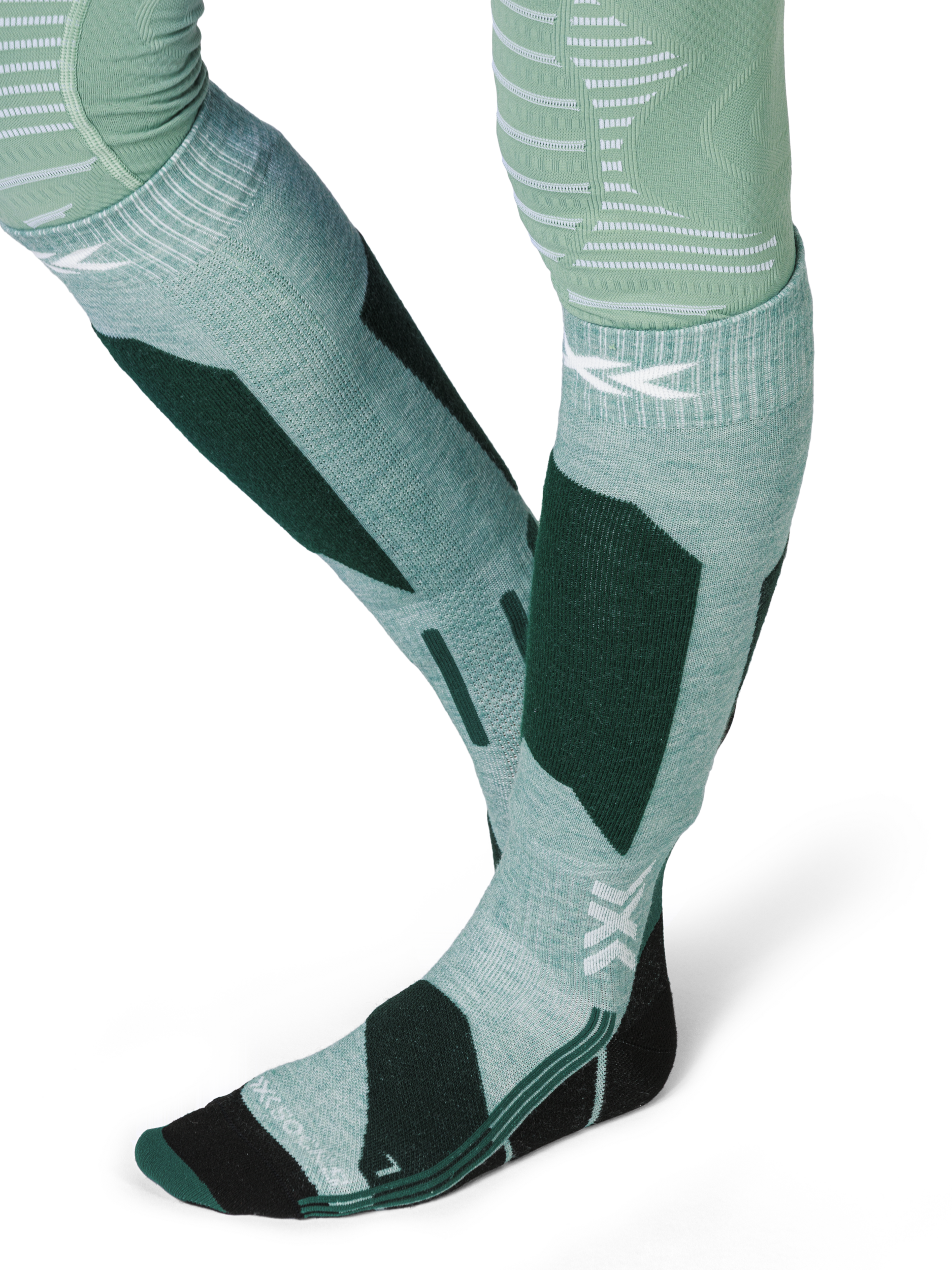 x-socks-ski-discover-otc-damen-skisocken-wei-grau image 7