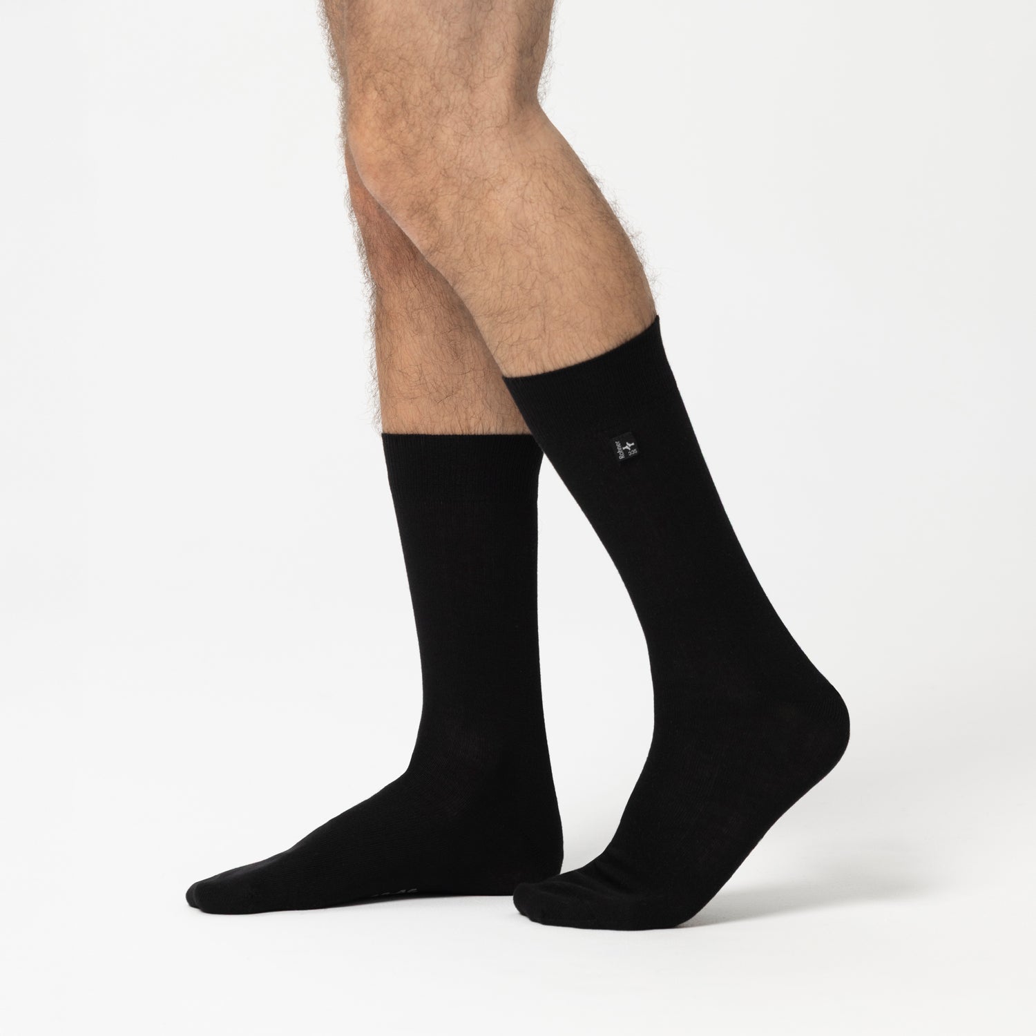 rohner-napoli-herrensocken-schwarz-baumwolle image 4