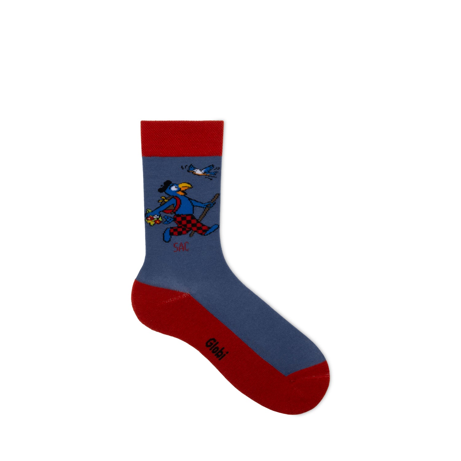 rohner-sac-globi-trekking-kindersocken-27-30-rot image 3