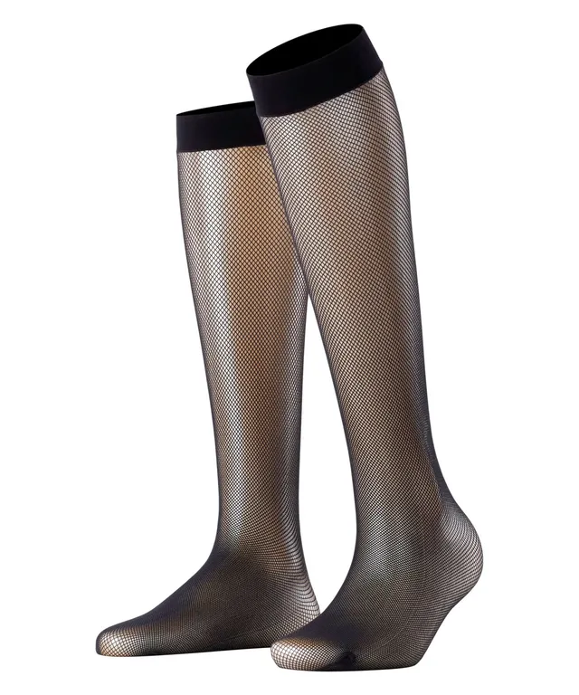 falke-shelina-net-kniestr-mpfe-damen-schwarz-35-38 image 1