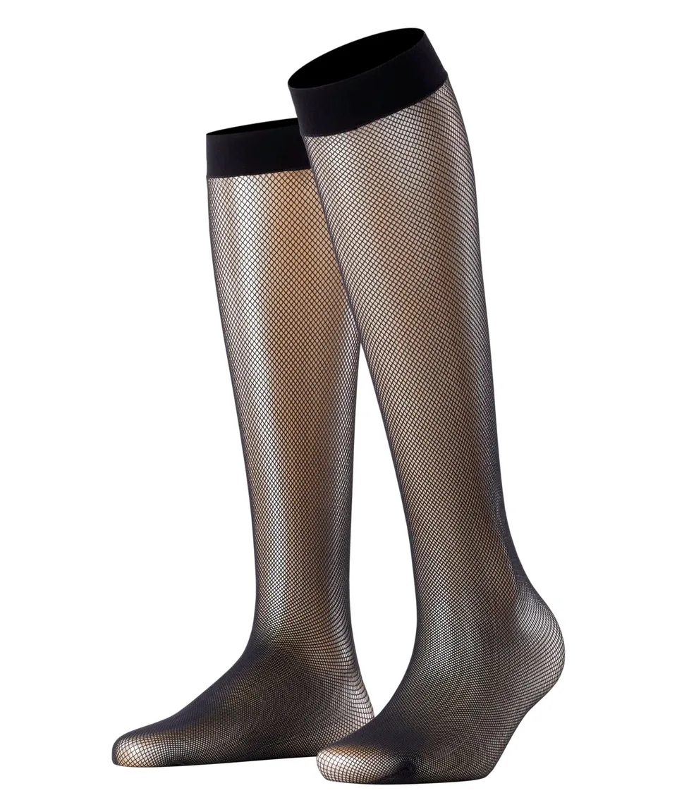 falke-shelina-net-kniestr-mpfe-damen-schwarz-35-38 image 1