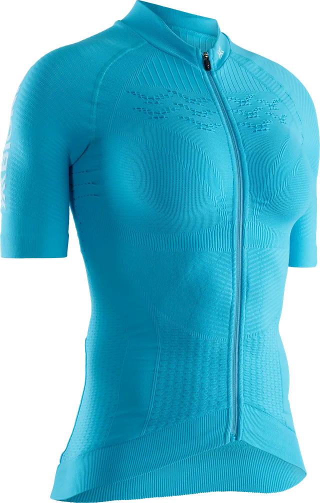 x-bionic-effektor-4-0-cycling-zip-shirt-radtrikot-damen-t-rkis image 1